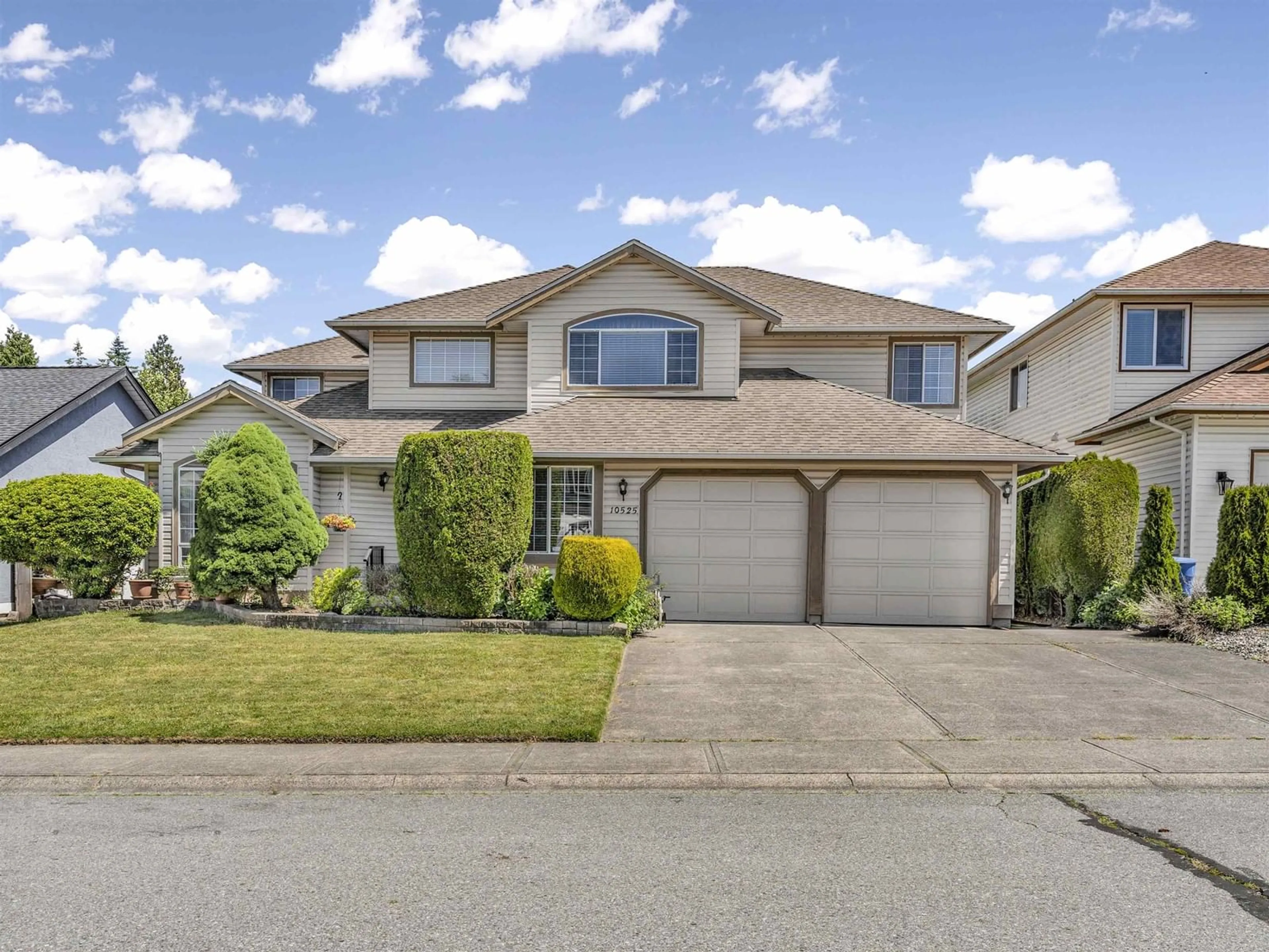 Frontside or backside of a home for 10525 HARROGATE DRIVE, Delta British Columbia V4C8E1