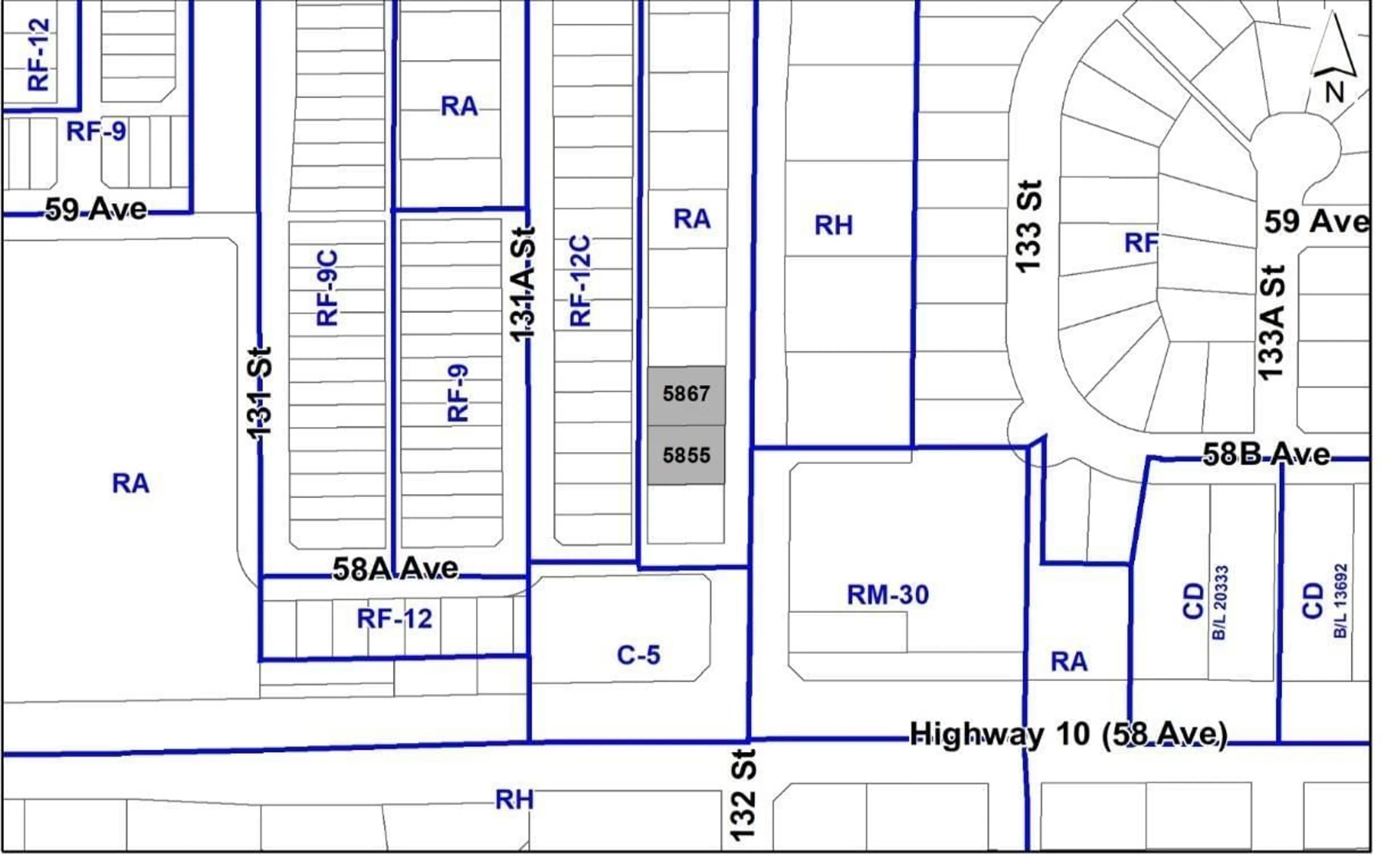 Floor plan for 5855 132 STREET, Surrey British Columbia V3X1N2