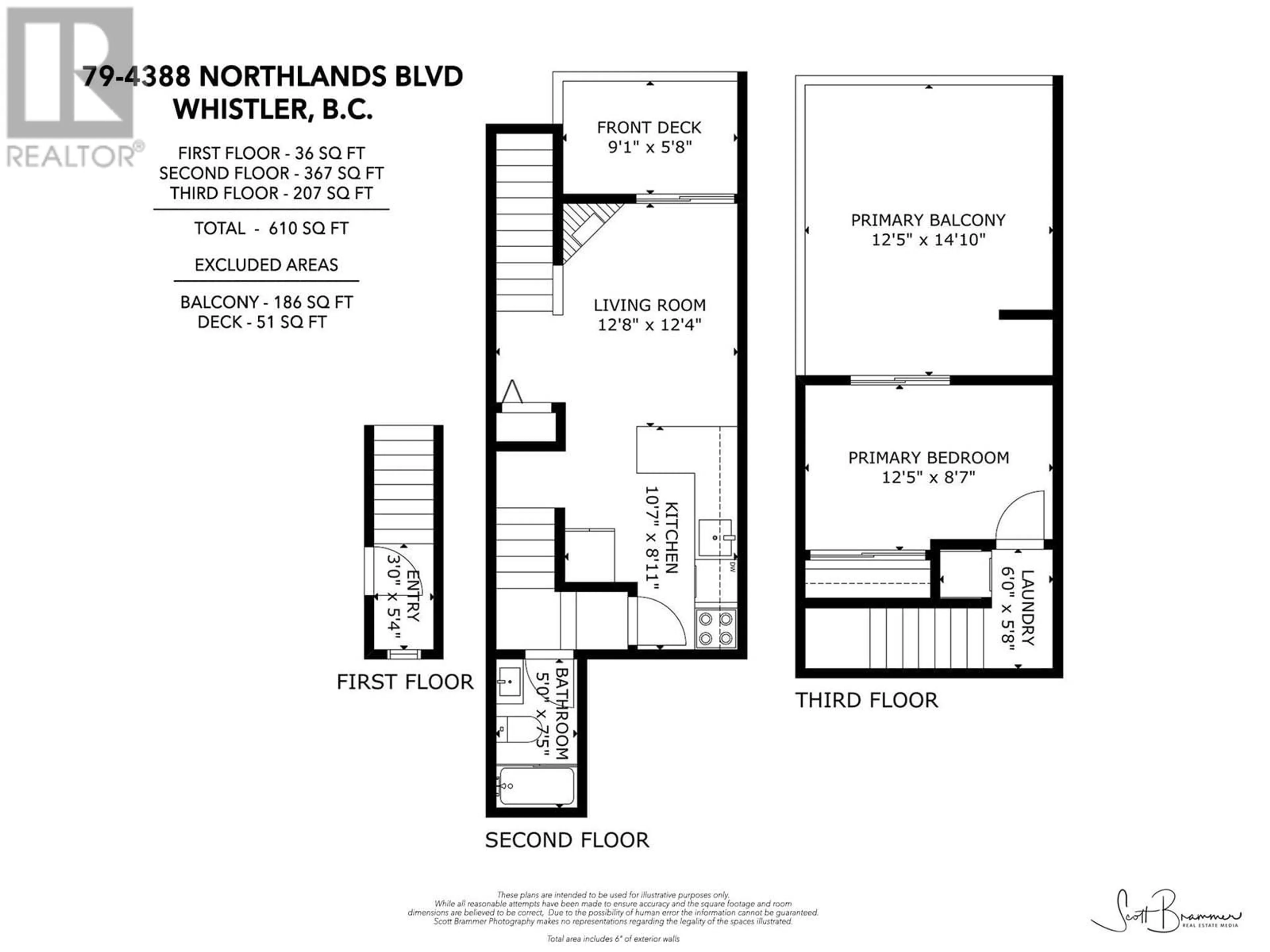 Floor plan for 79 4388 NORTHLANDS BOULEVARD, Whistler British Columbia V8E1C6