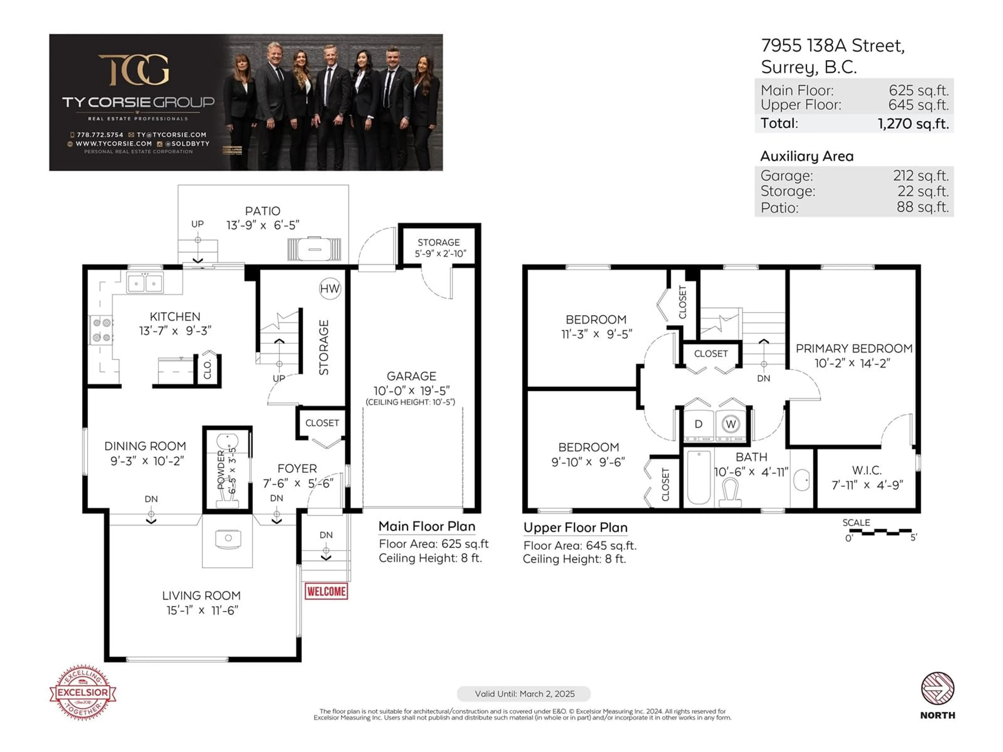 Floor plan for 7955 138A STREET, Surrey British Columbia V3W7E8