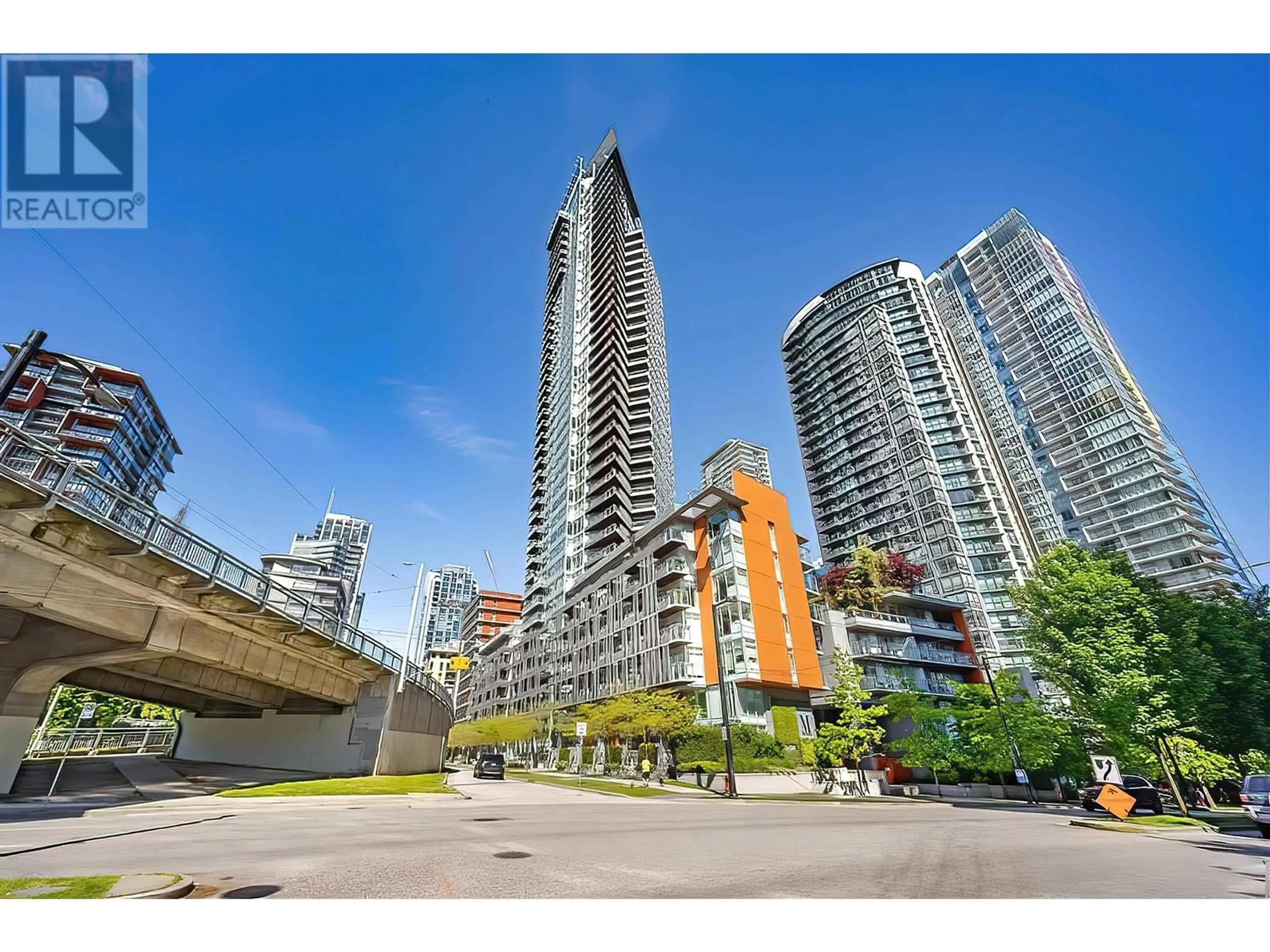 A pic from exterior of the house or condo, the street view for 1805 1372 SEYMOUR STREET, Vancouver British Columbia V6B0L1