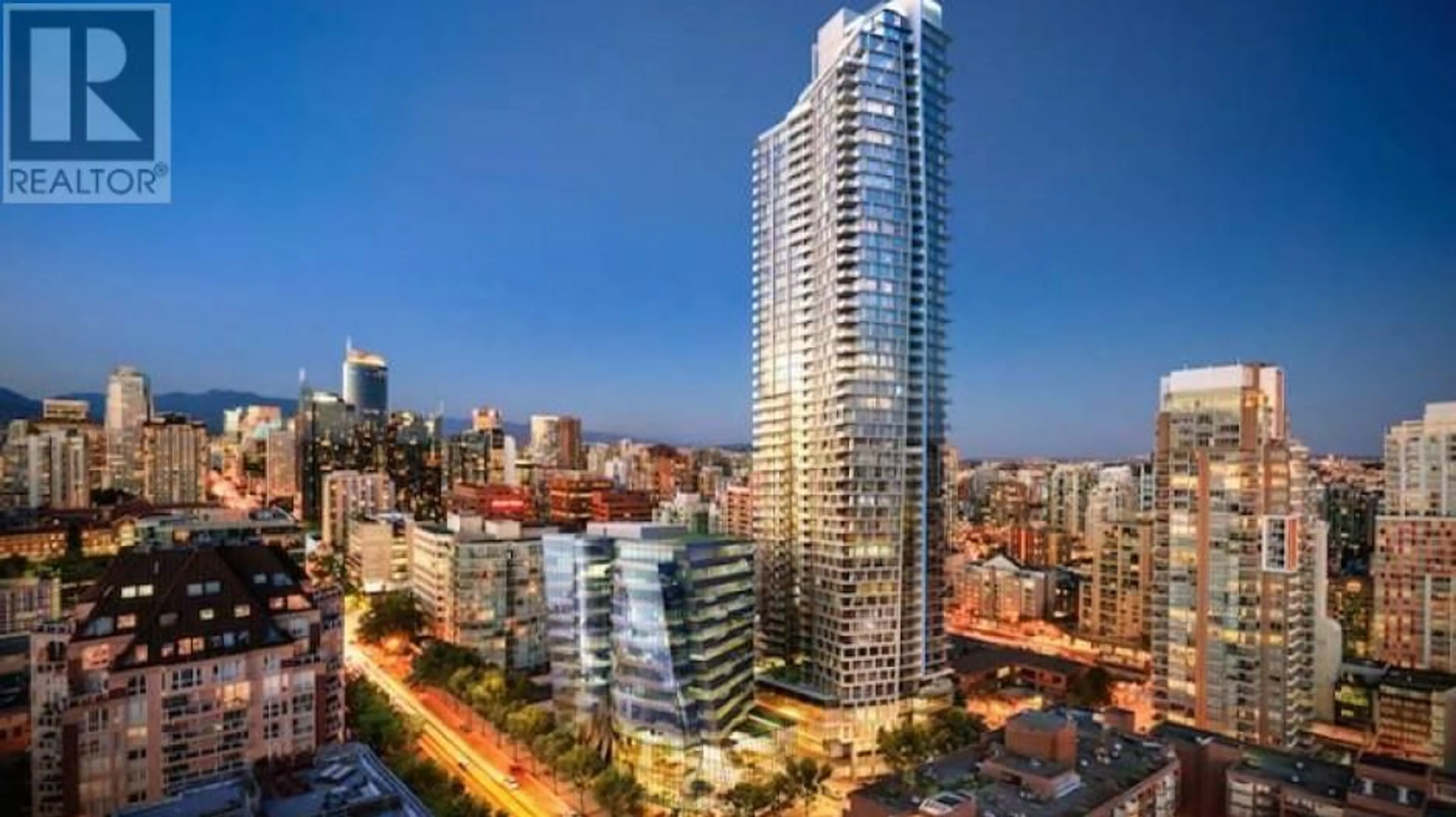 A pic from exterior of the house or condo, the view of city buildings for 3810 1289 HORNBY STREET, Vancouver British Columbia V6Z0G7