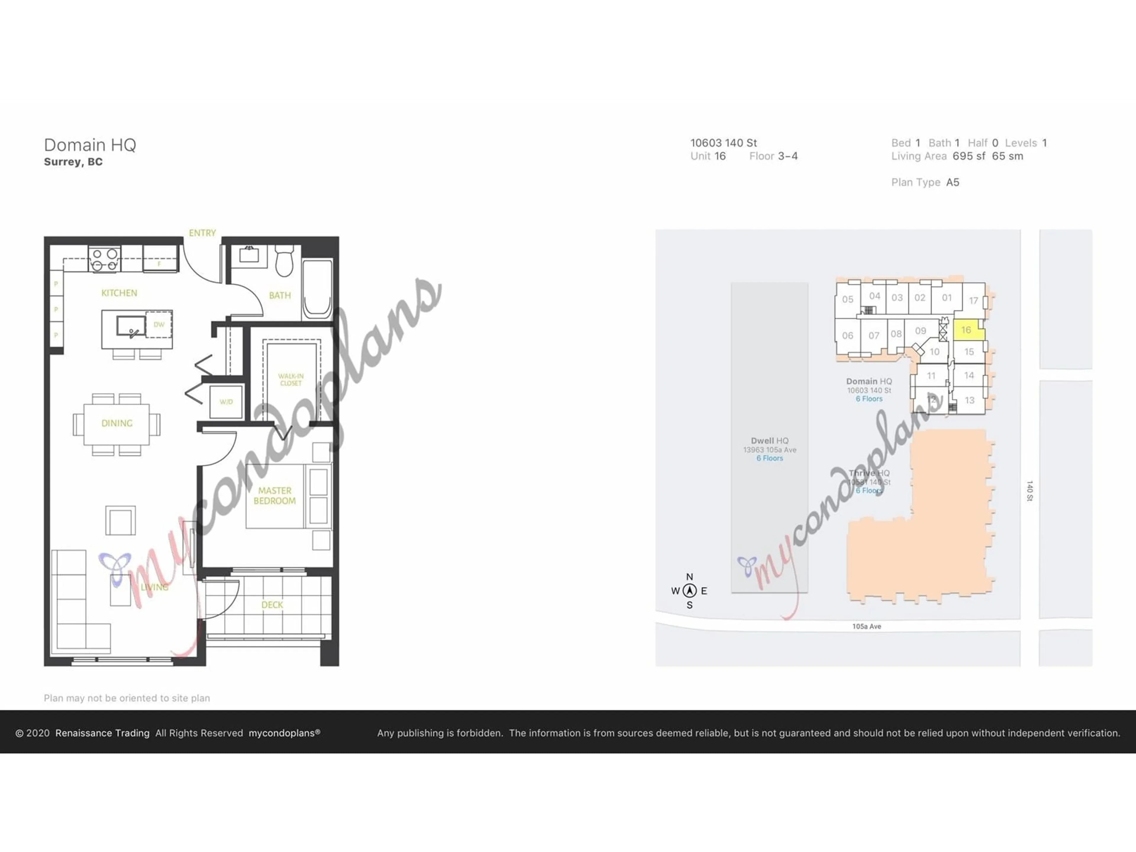 Floor plan for 316 10603 140 STREET, Surrey British Columbia V3T0M8