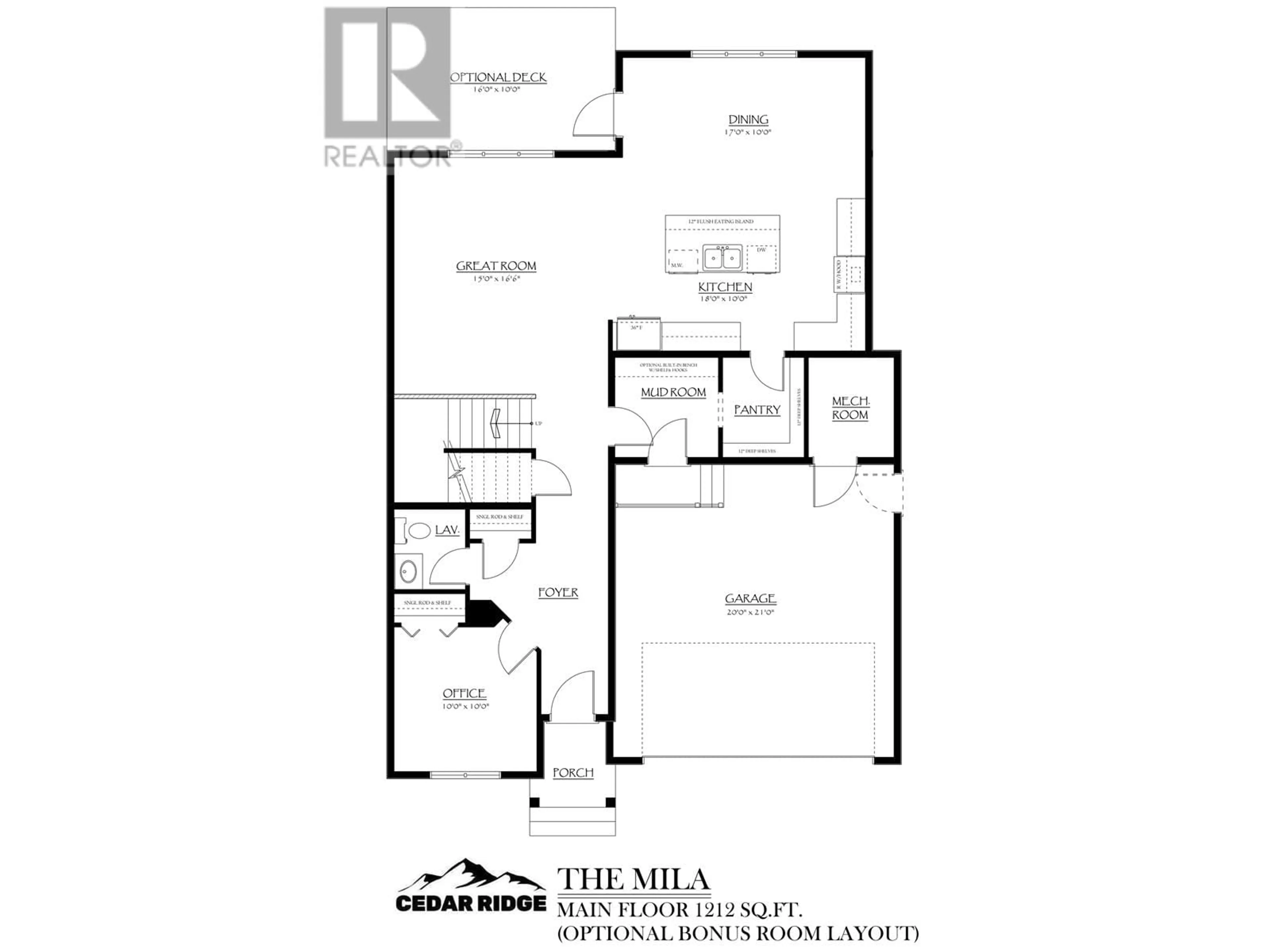 Floor plan for 6 WILSON STREET, Kitimat British Columbia V8C2S2