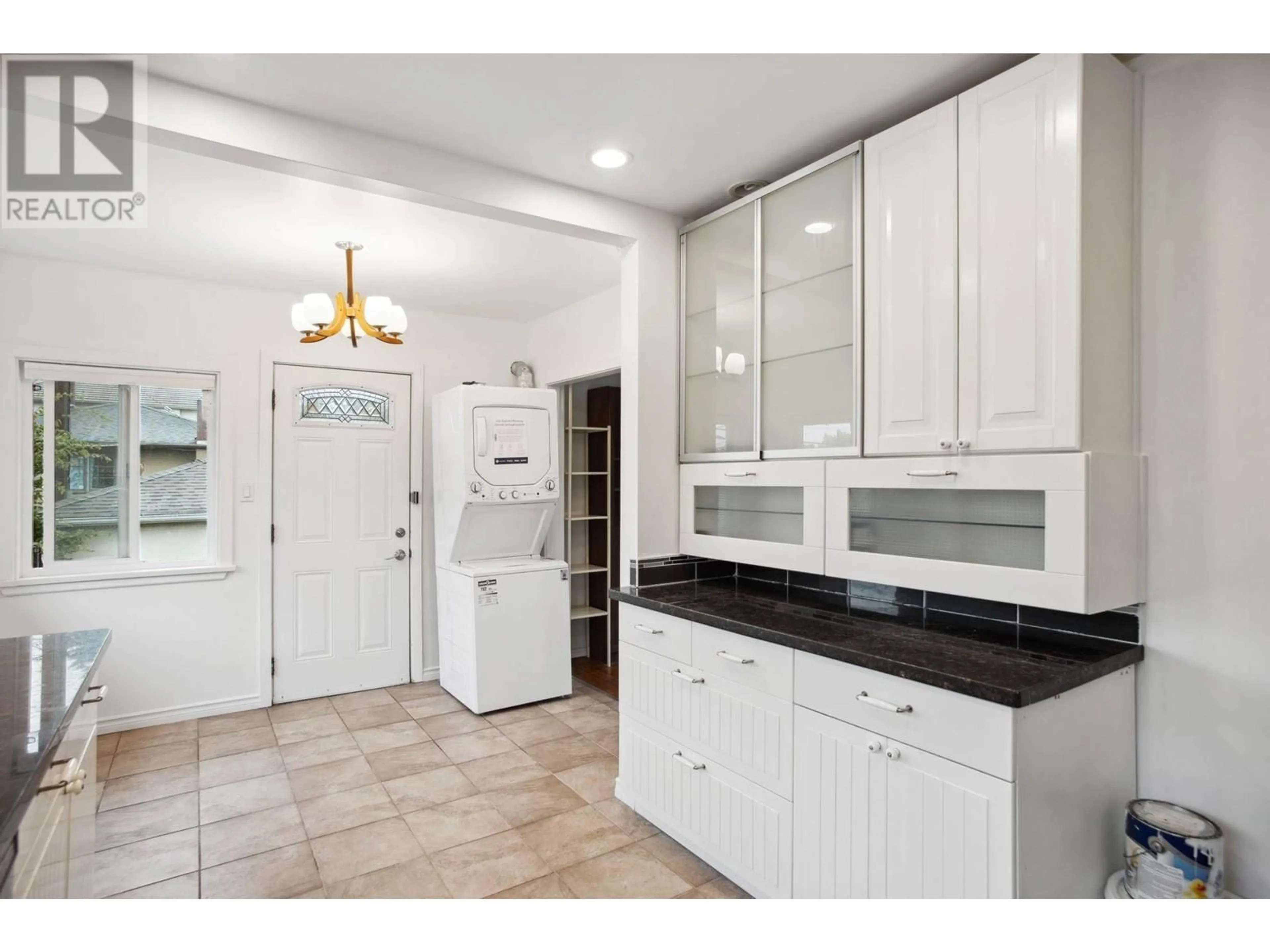 Kitchen, ceramic floors, cottage for 6993 ARGYLE STREET, Vancouver British Columbia V5P3K7