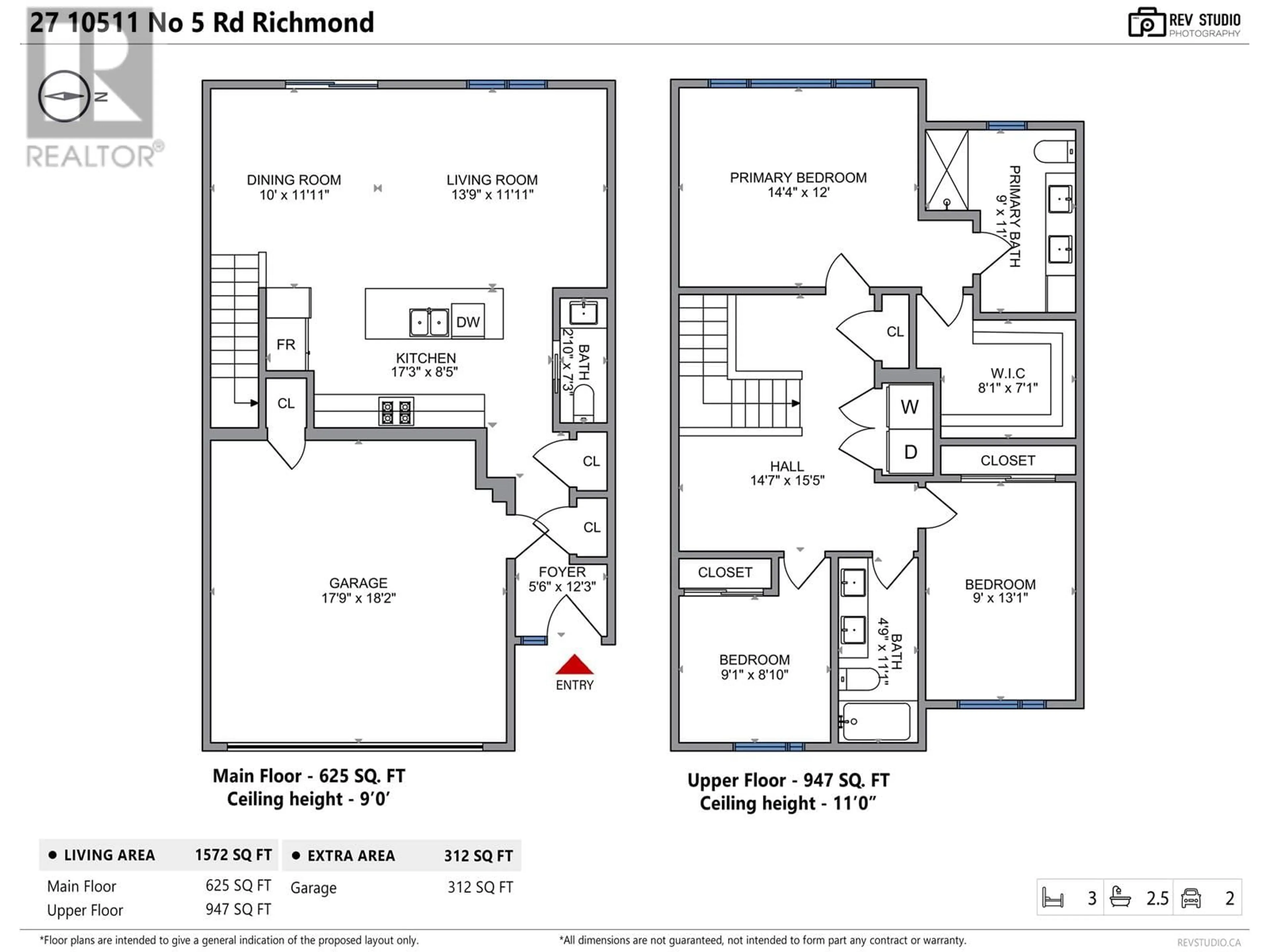 Floor plan for 27 10511 NO. 5 ROAD, Richmond British Columbia V7A0B2