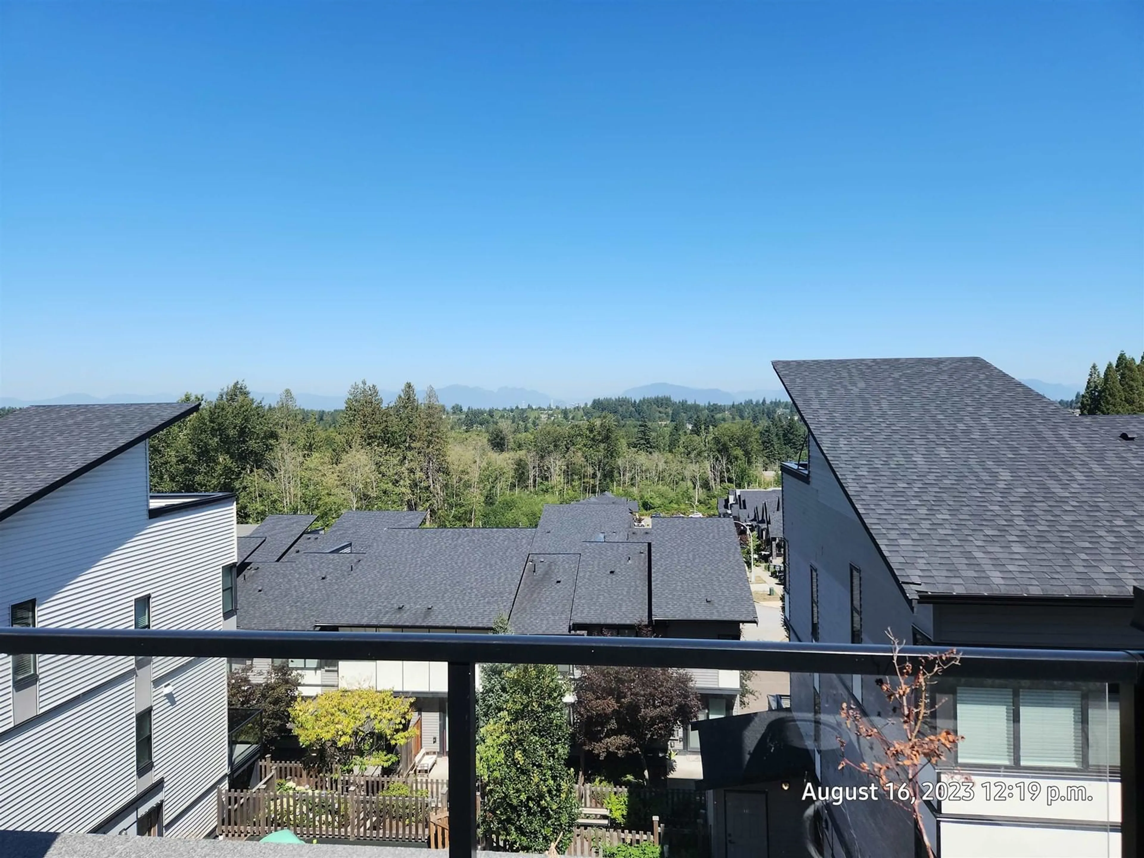 Frontside or backside of a home, the view of mountain for 18 14057 60A AVENUE, Surrey British Columbia V3X0J2