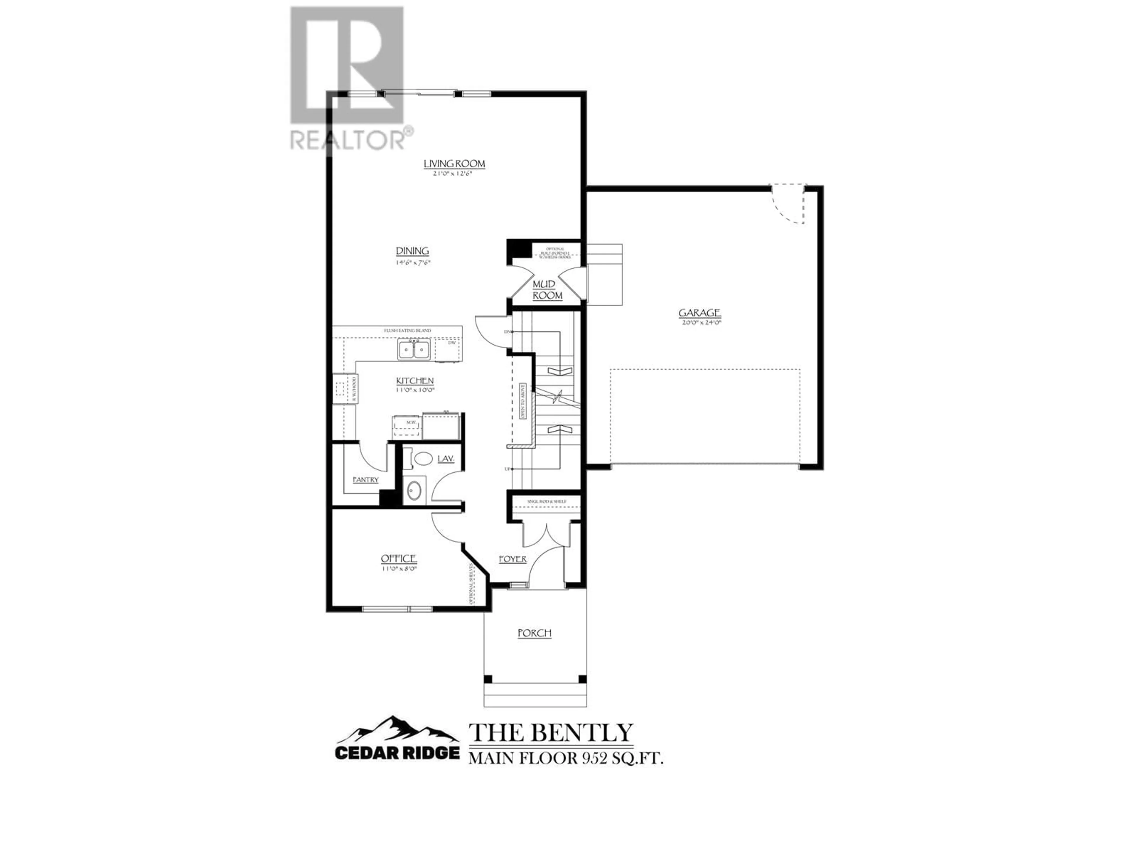 Floor plan for 165 WAKITA STREET, Kitimat British Columbia V8C2S2