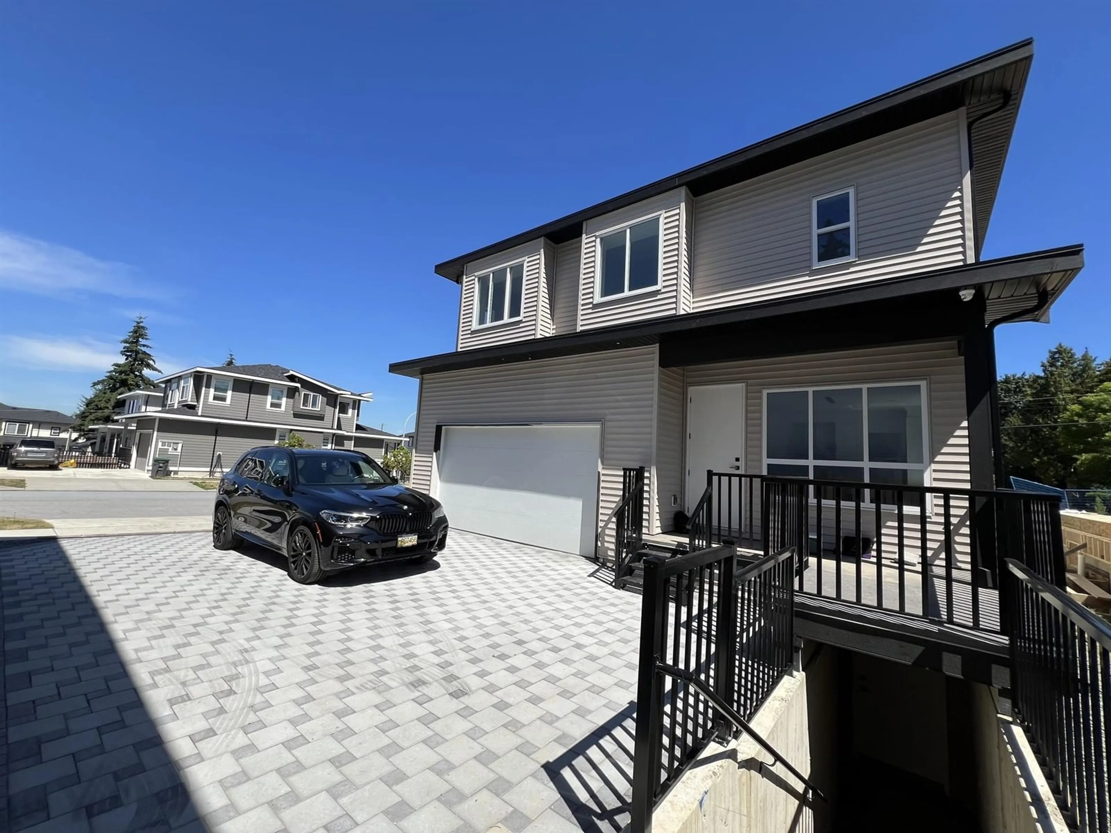 Frontside or backside of a home, the fenced backyard for 5949 142 STREET, Surrey British Columbia V3X1C8