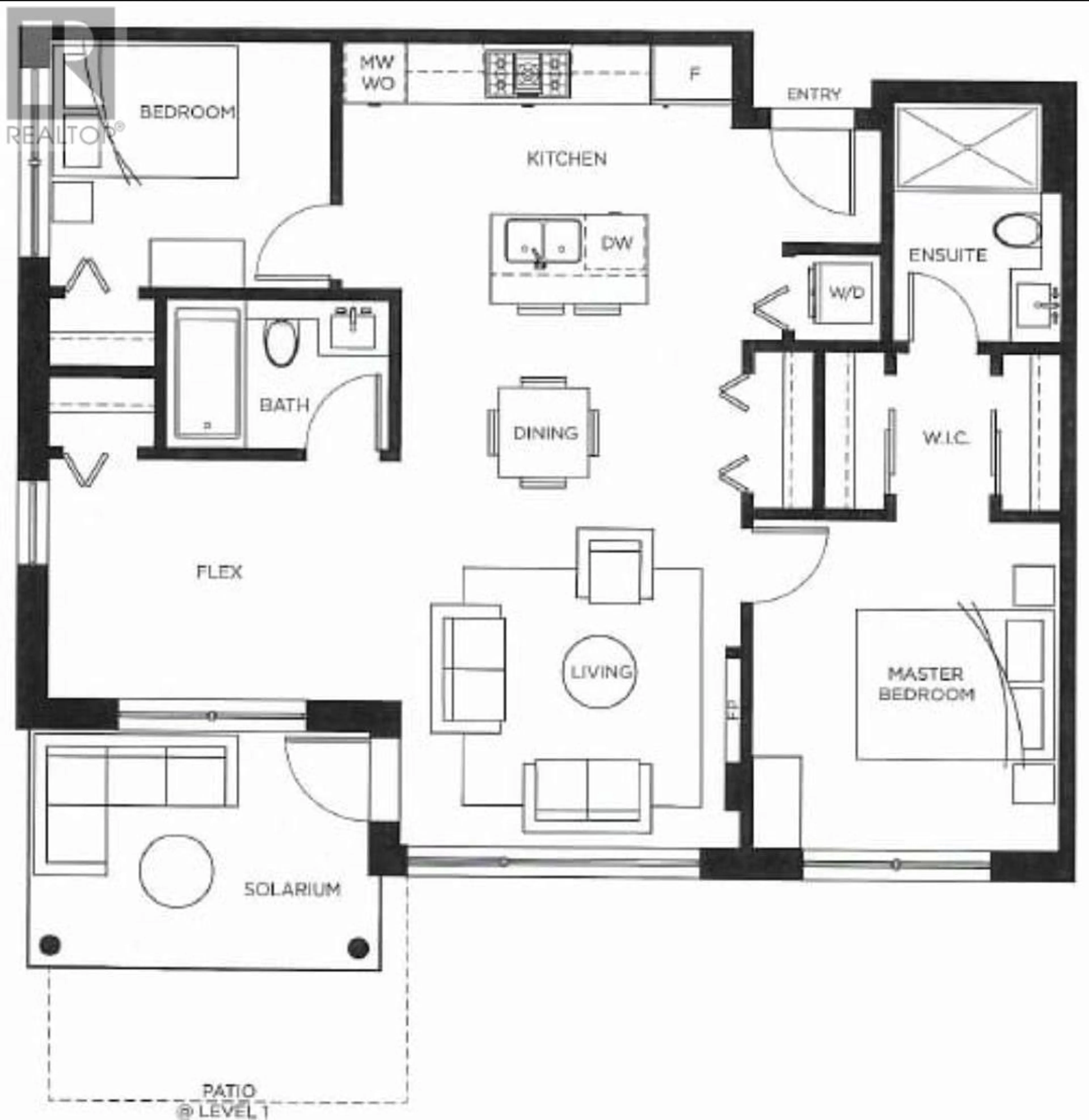 Floor plan for 116 11641 227 STREET, Maple Ridge British Columbia V2X9J6