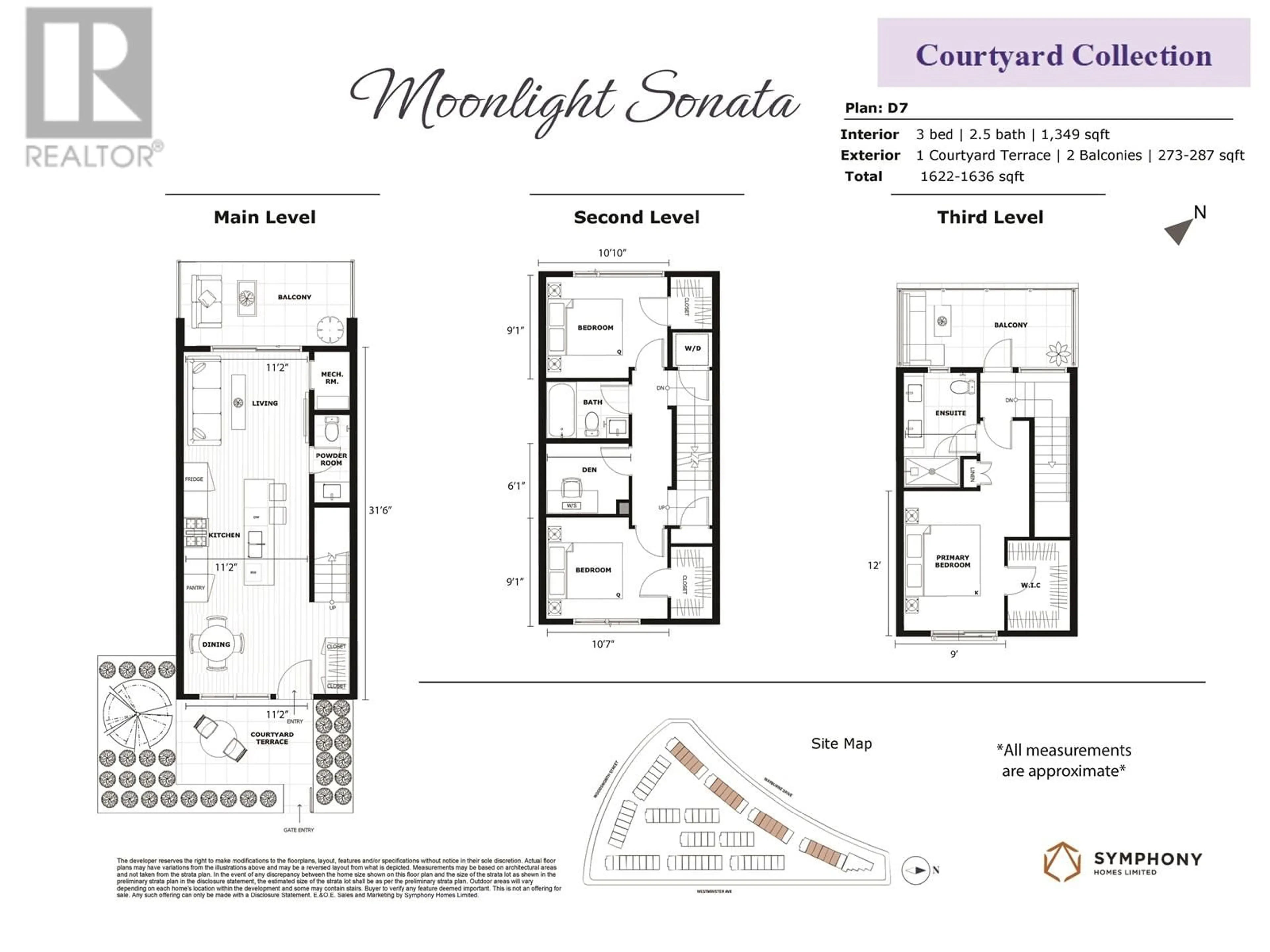 Floor plan for B2C3 3588 WAYBURNE DRIVE, Burnaby British Columbia V0V0V0