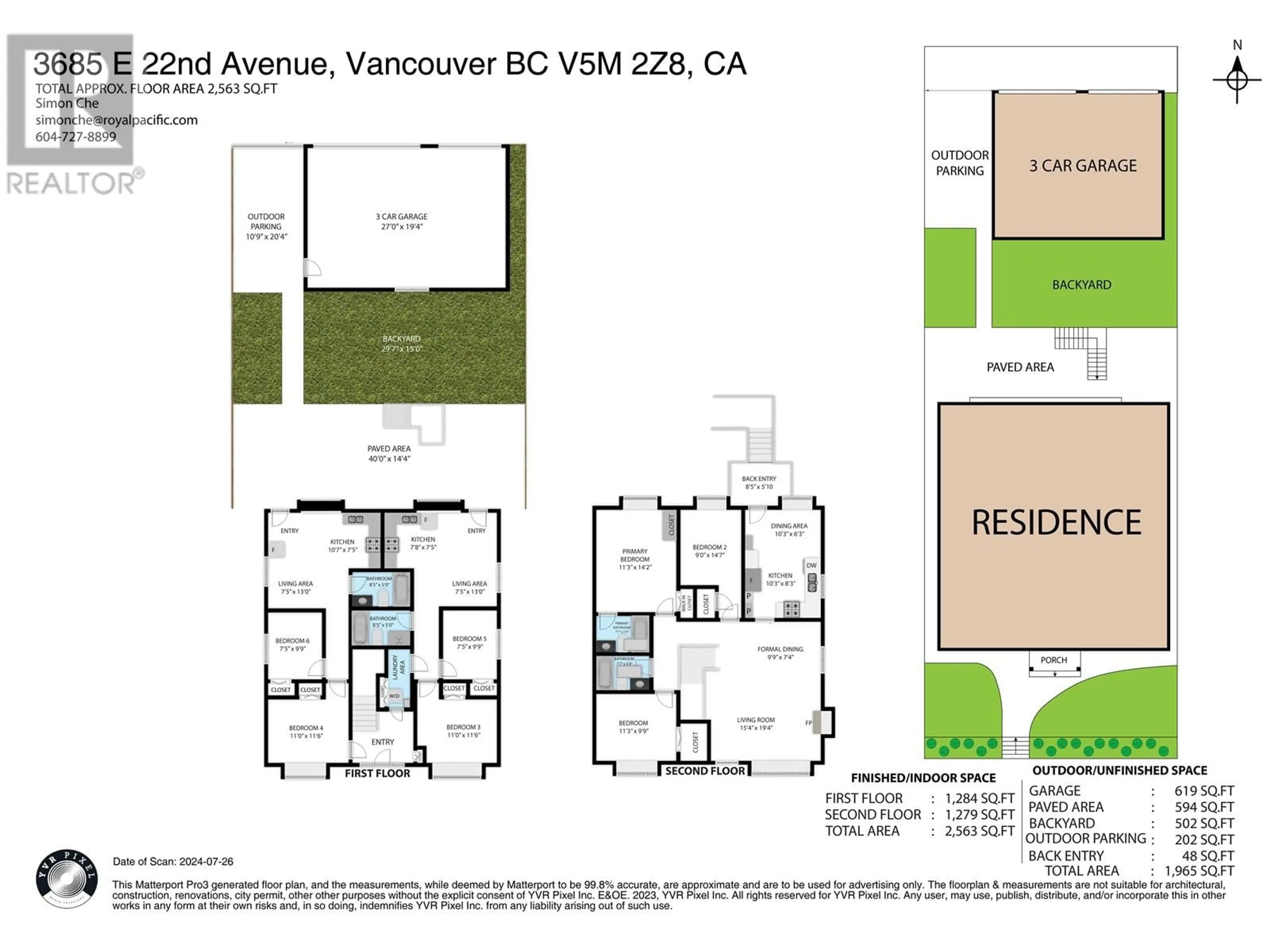 Floor plan for 3685 E 22ND AVENUE, Vancouver British Columbia V5M2Z8