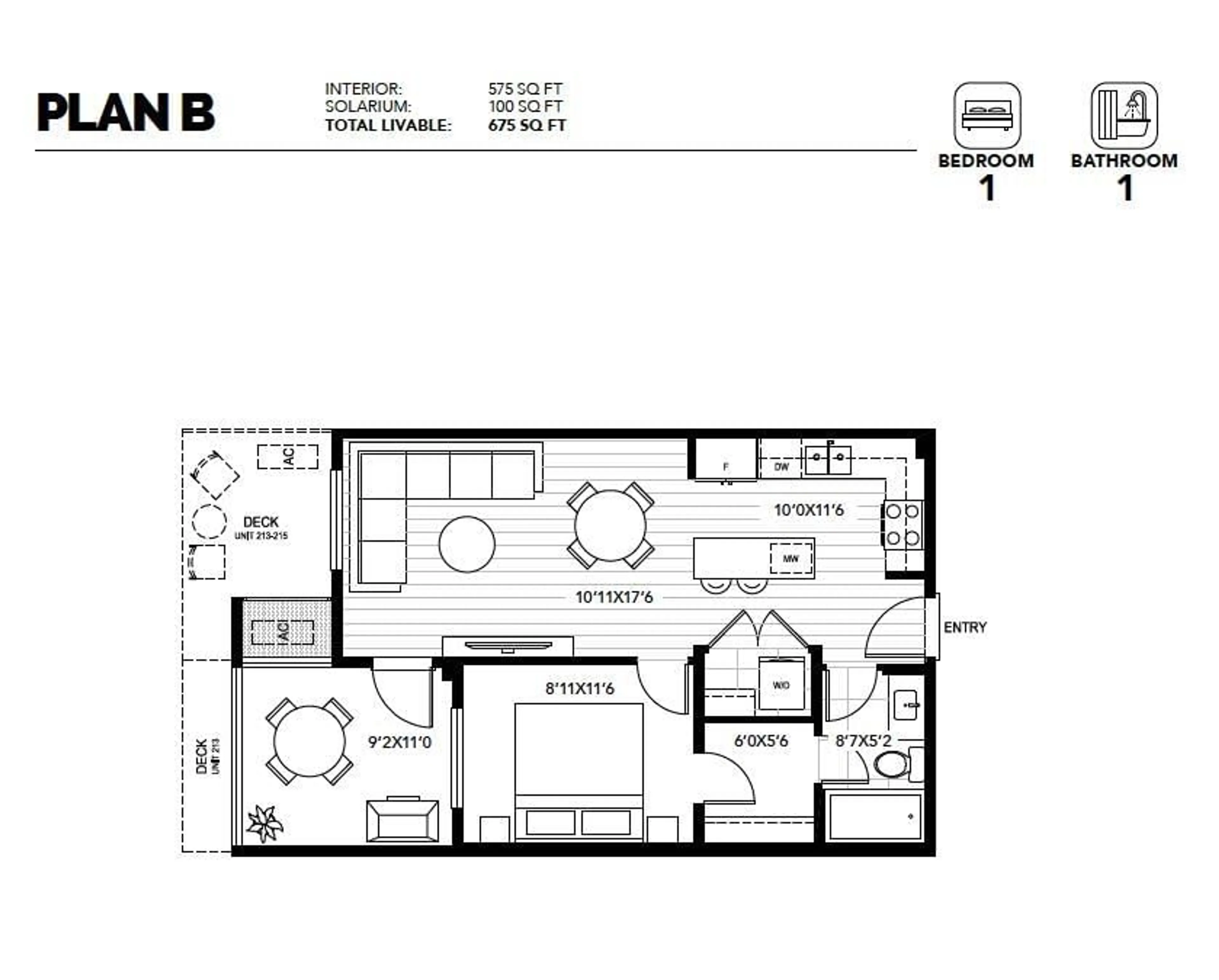 Floor plan for 408 19953 76 AVENUE, Langley British Columbia V0V0V0