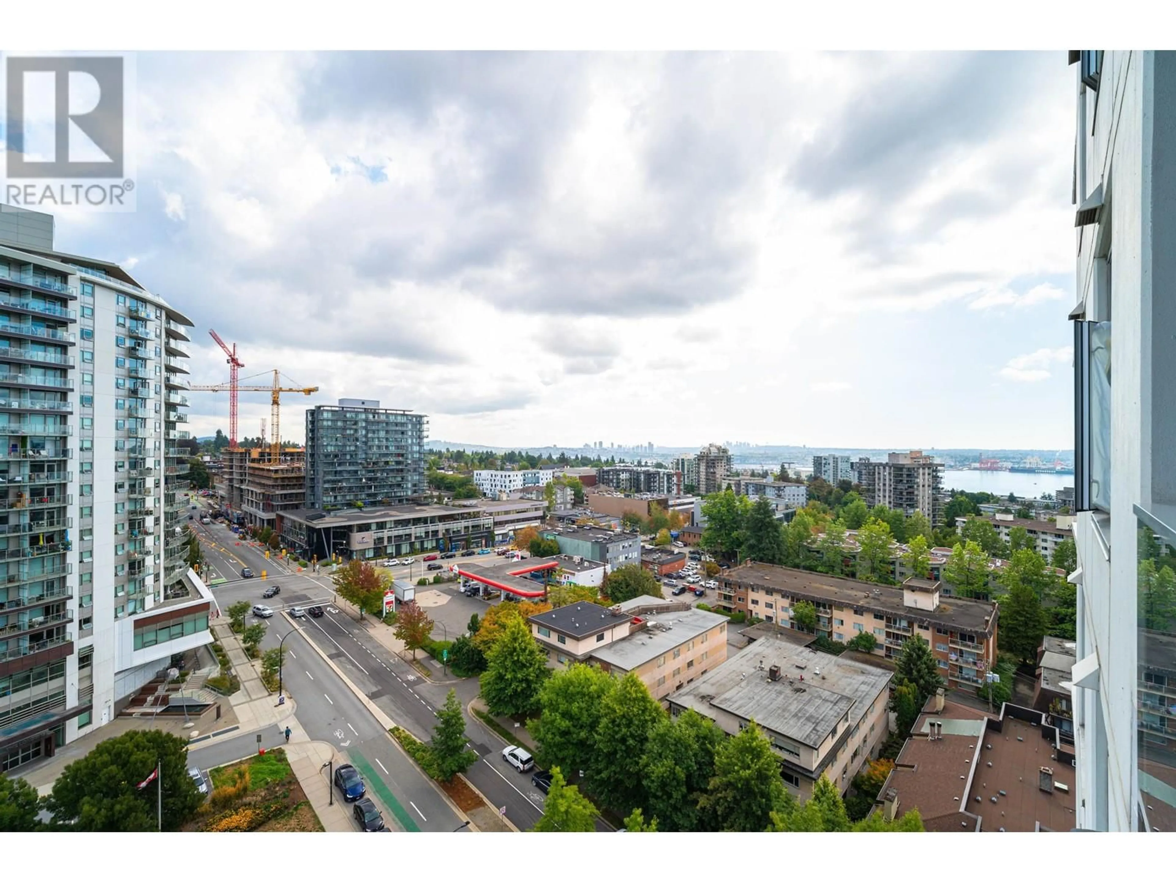 A pic from exterior of the house or condo, the view of city buildings for 1503 158 W 13TH STREET, North Vancouver British Columbia V7M0A7