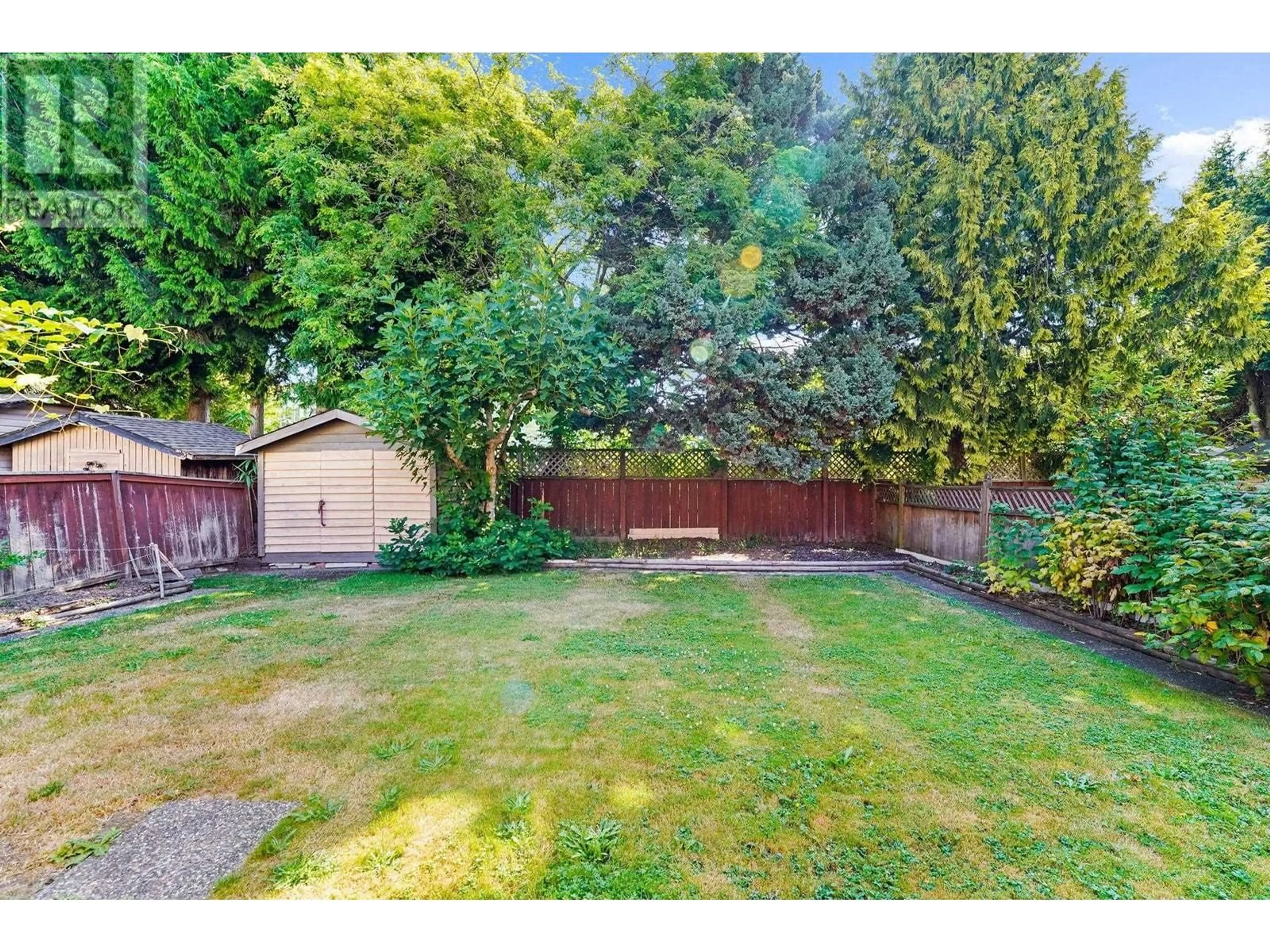 Patio, the fenced backyard for 9360 NO. 2 ROAD, Richmond British Columbia V7E2C8