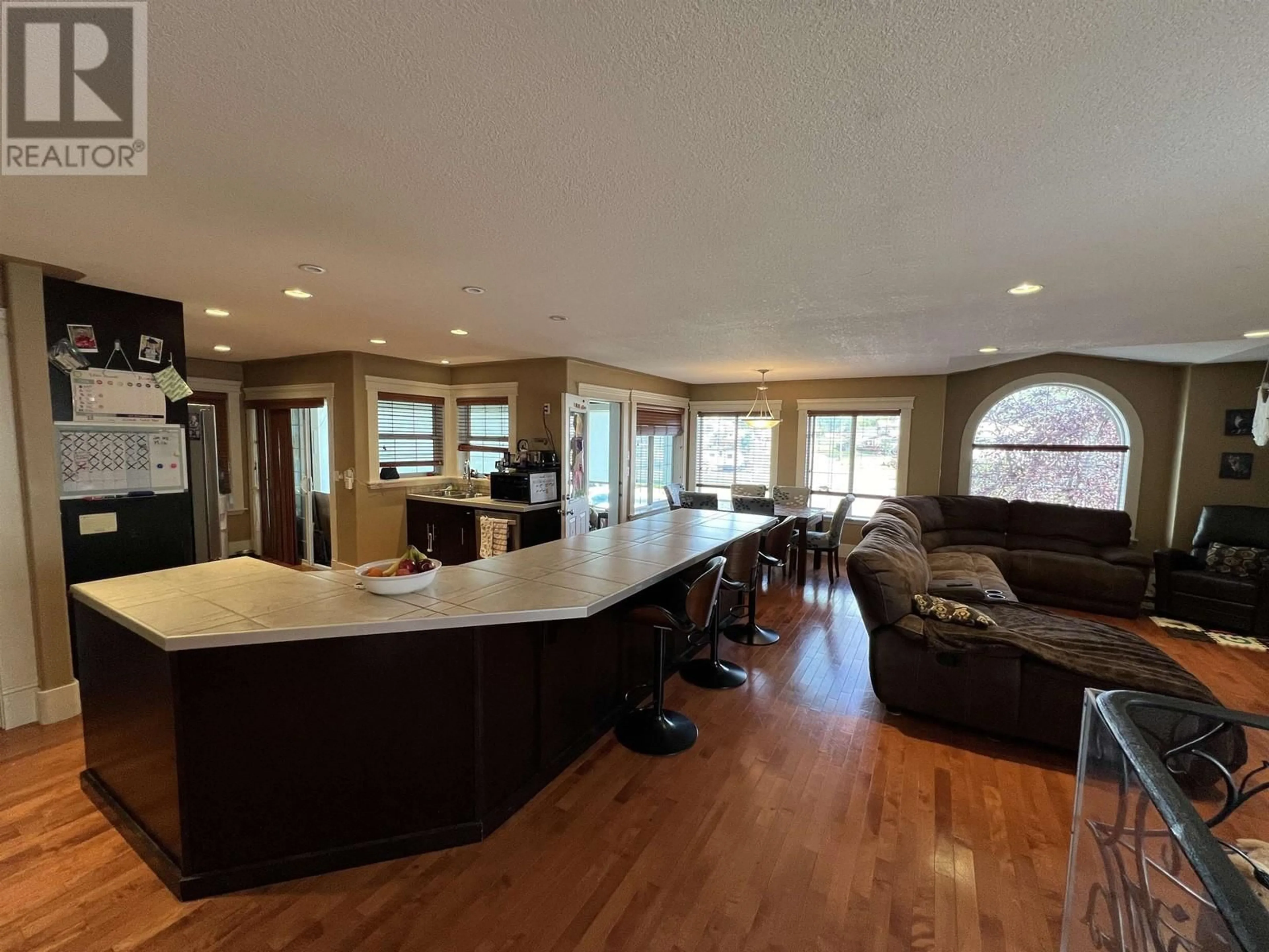 Open concept kitchen for 4439 HERITAGE CRESCENT, Fort Nelson British Columbia V0C1R0