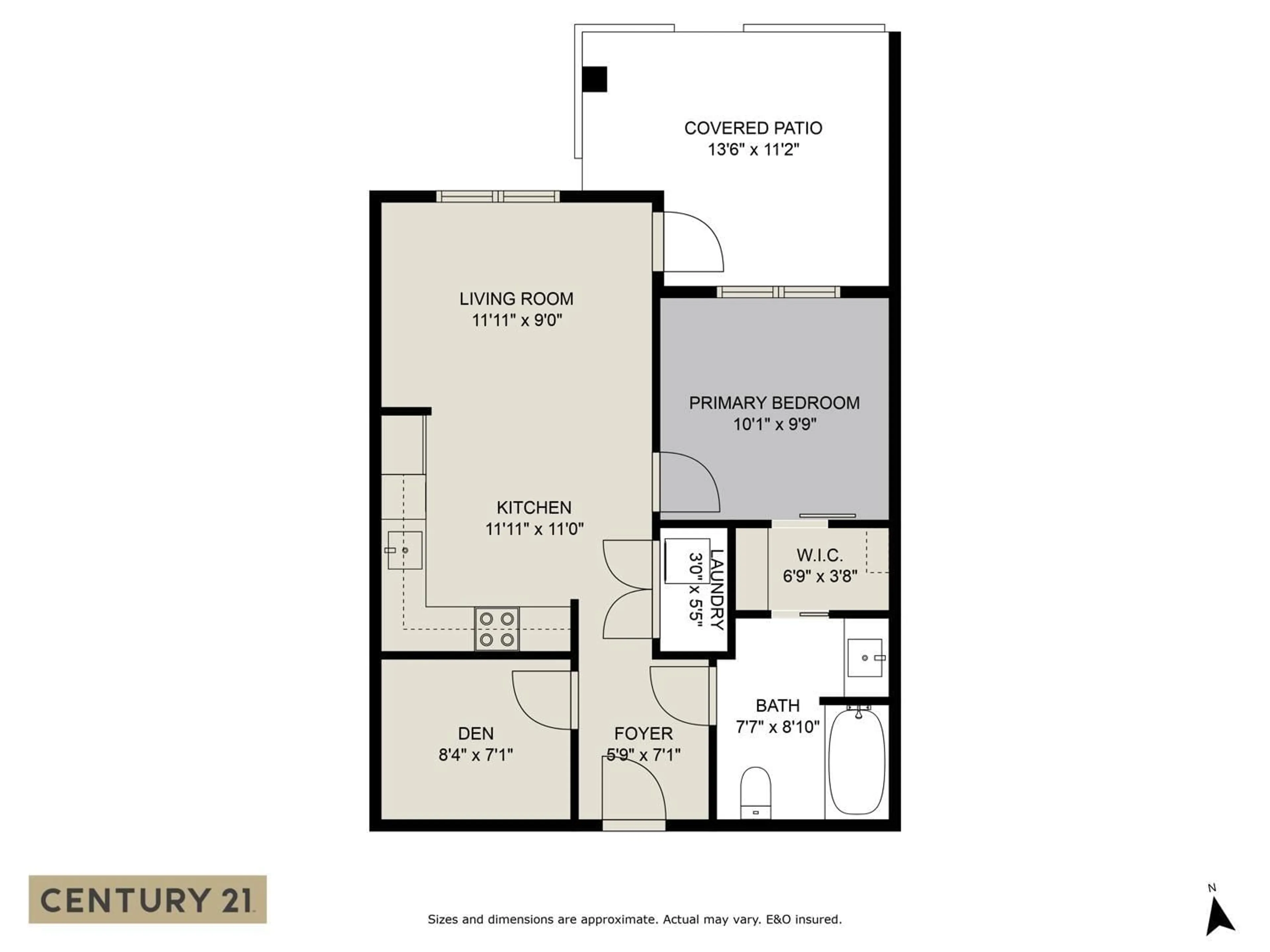 Floor plan for 113 45505 CAMPUS DRIVE, Chilliwack British Columbia V2R6L2