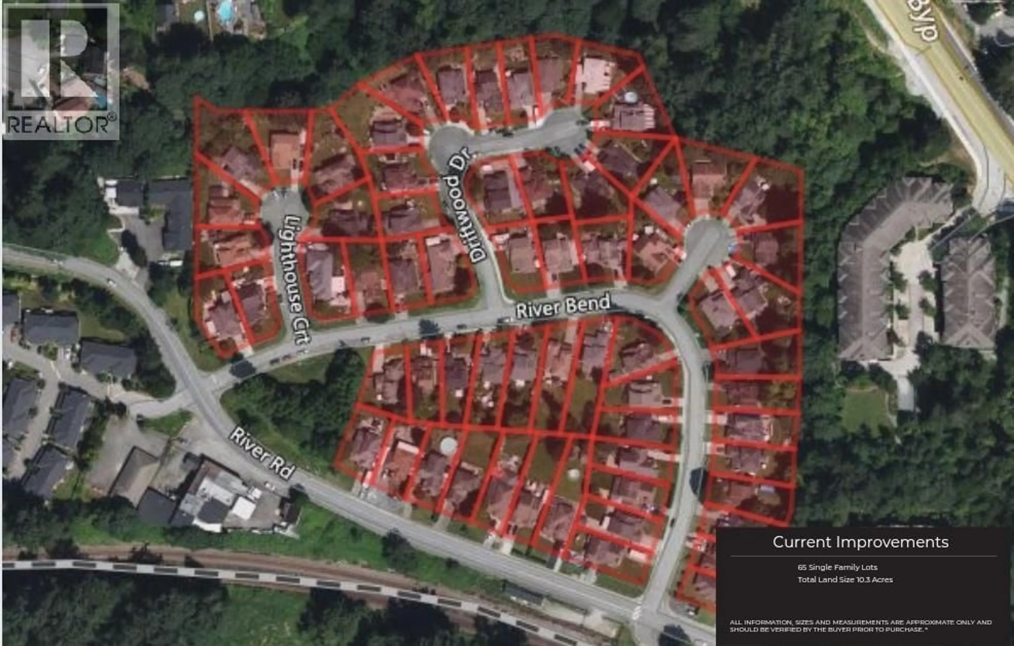 A pic from outside/outdoor area/front of a property/back of a property/a pic from drone, street for 22121 RIVER ROAD, Maple Ridge British Columbia V2X2C4
