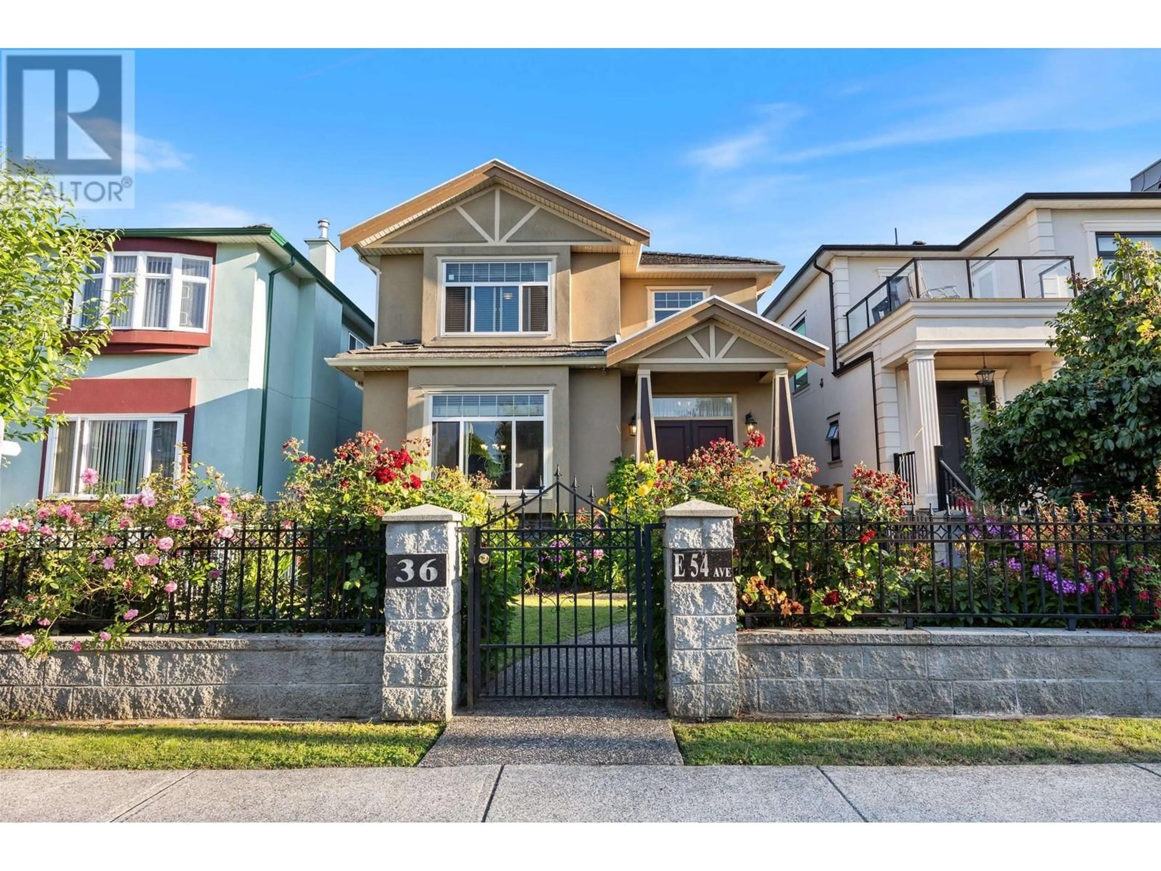 Frontside or backside of a home, the street view for 36 E 54TH AVENUE, Vancouver British Columbia V5X1K5