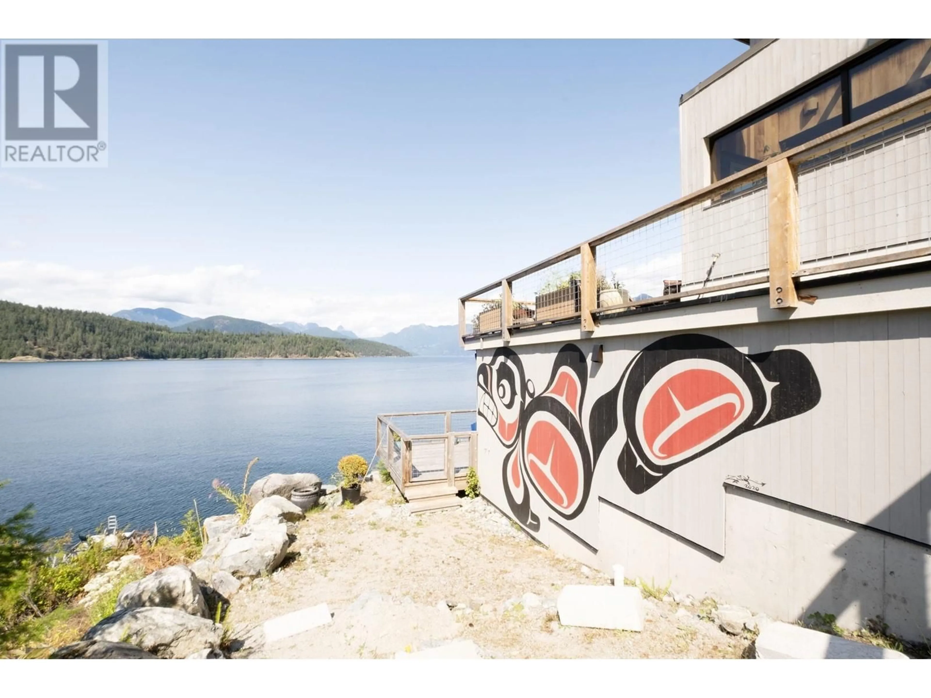 A pic from exterior of the house or condo, lake for 5435 JERVIS INLET ROAD, Egmont British Columbia V0N2H4