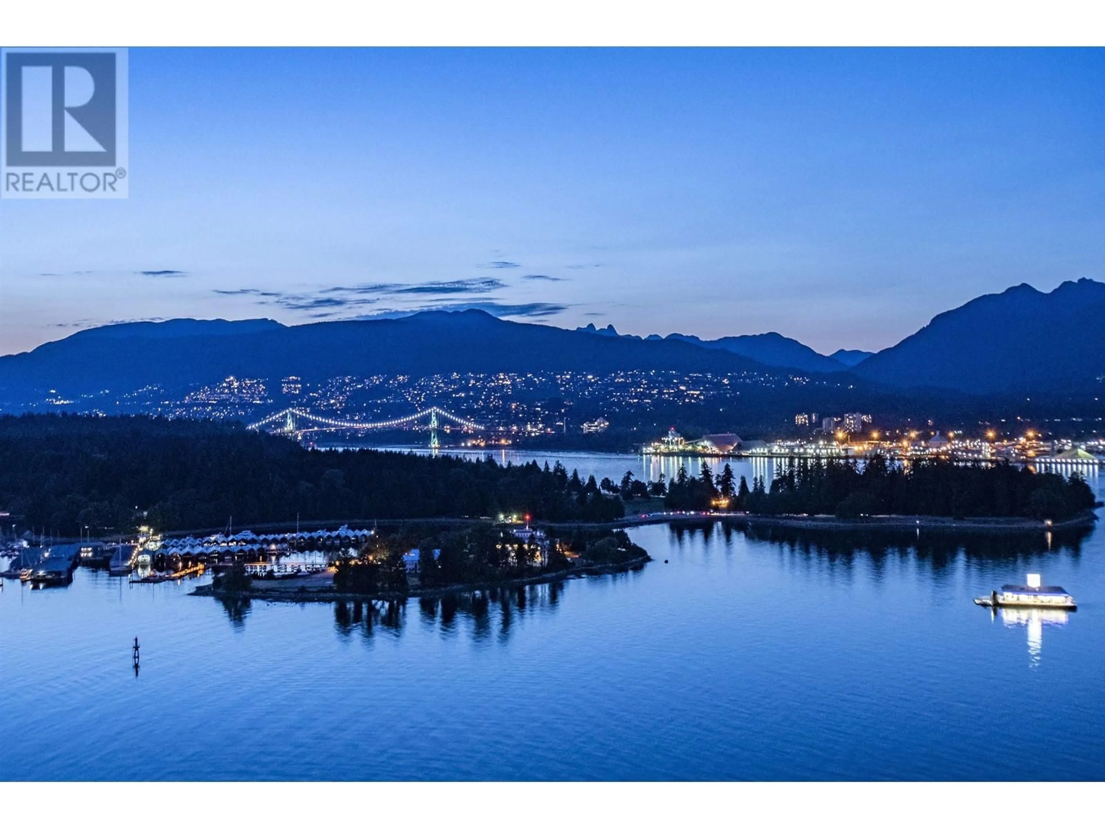 A pic from exterior of the house or condo, the view of lake or river for 2601 277 THURLOW STREET, Vancouver British Columbia V6C0C1