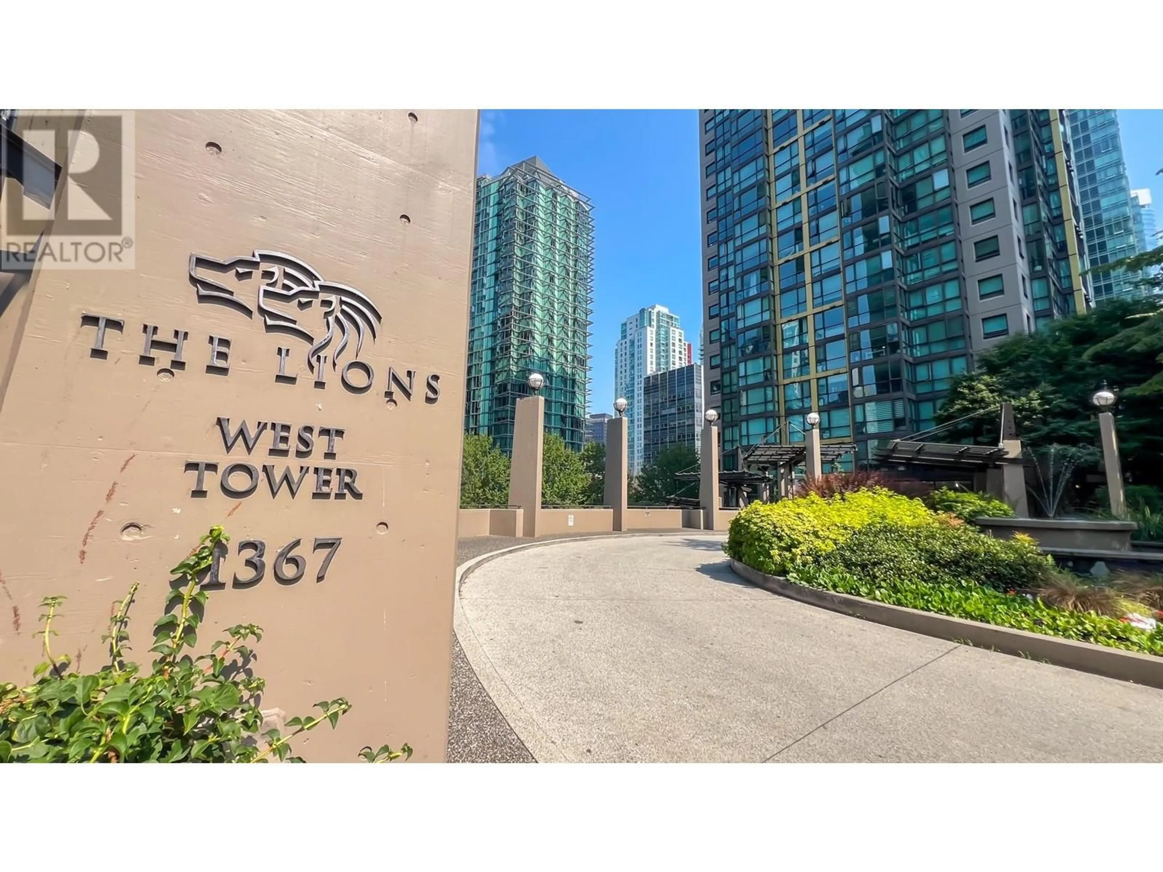 A pic from exterior of the house or condo, the street view for 401 1367 ALBERNI STREET, Vancouver British Columbia V6E4R9