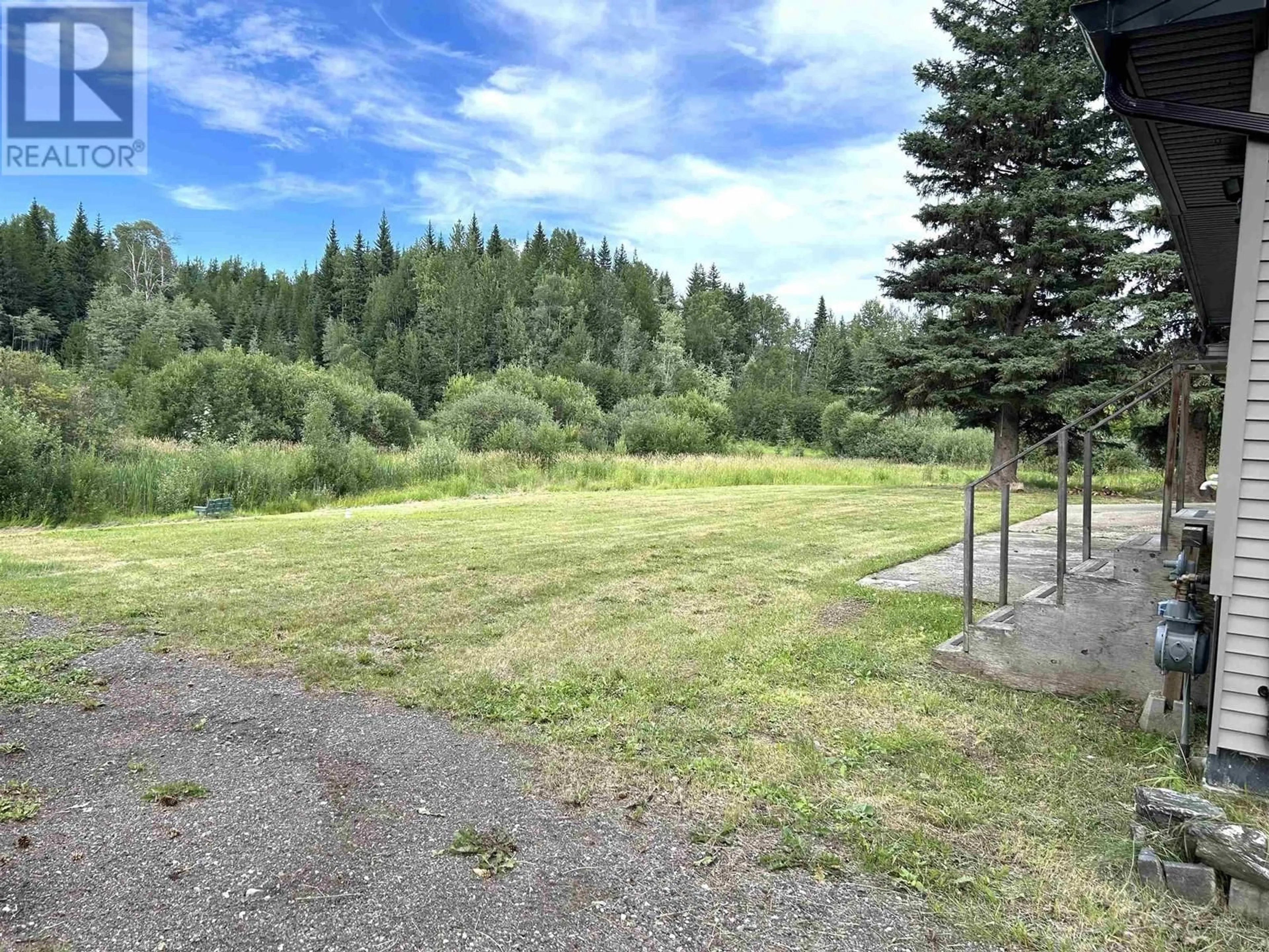 Patio, the fenced backyard for 1190 GOOSE COUNTRY ROAD, Prince George British Columbia V2K5S6