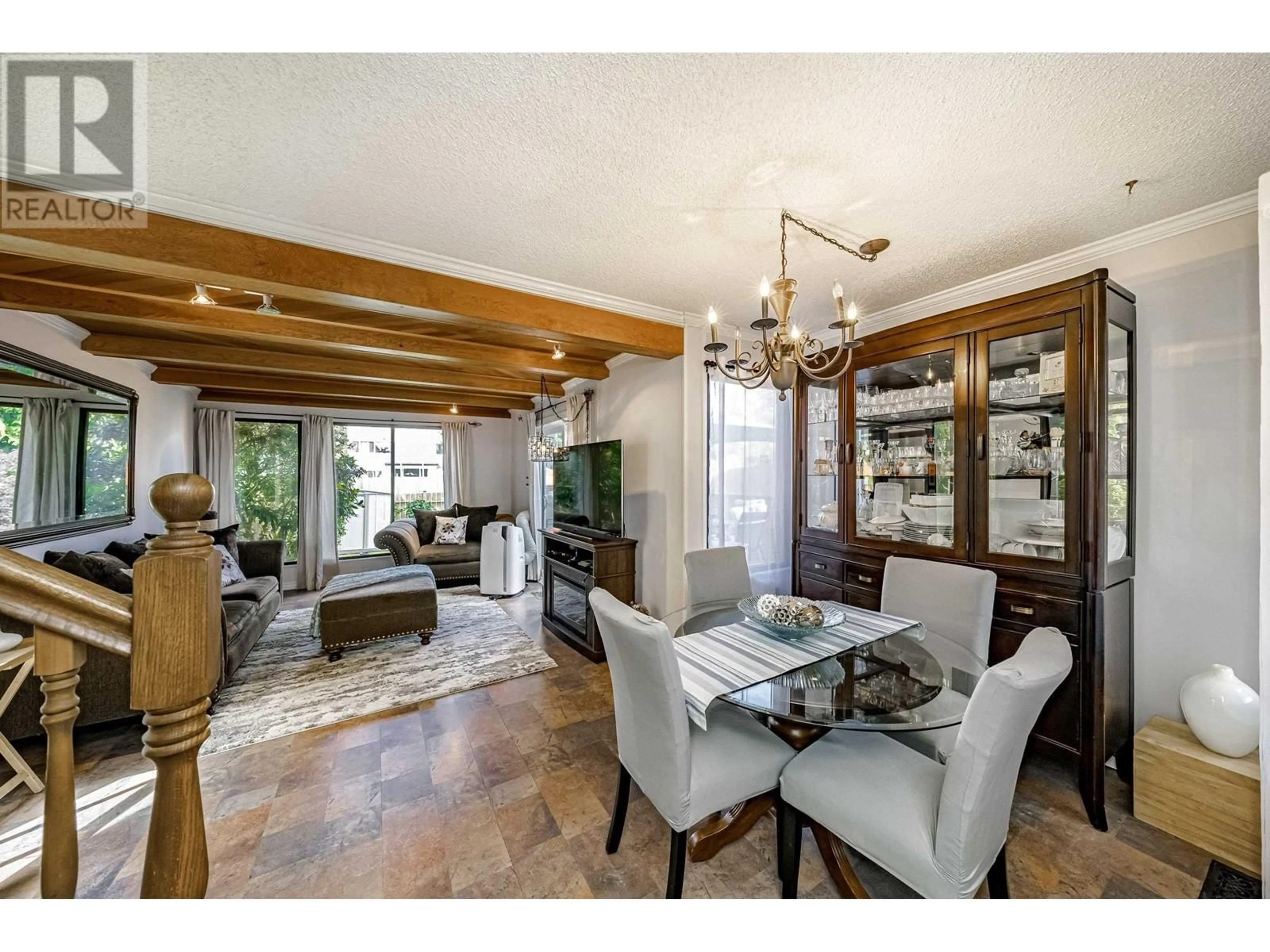 Dining room, wood floors, cottage for 3035 ASHBROOK PLACE, Coquitlam British Columbia V3C4A8