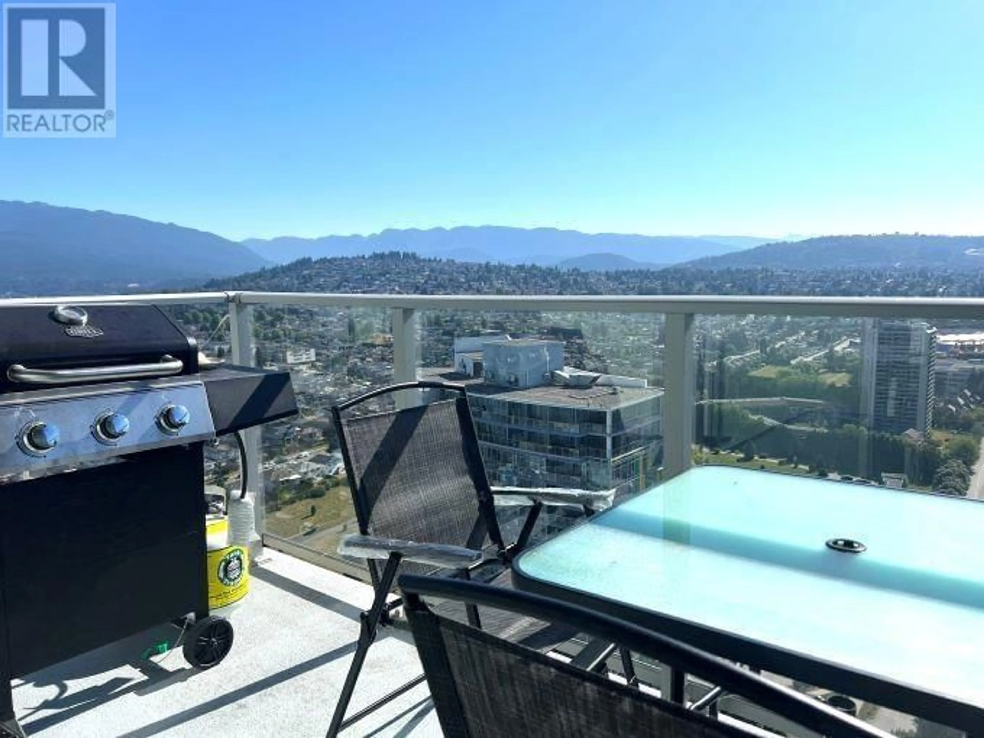 A pic from exterior of the house or condo, the view of mountain for 3902 1888 GILMORE AVENUE, Burnaby British Columbia V5C0L2