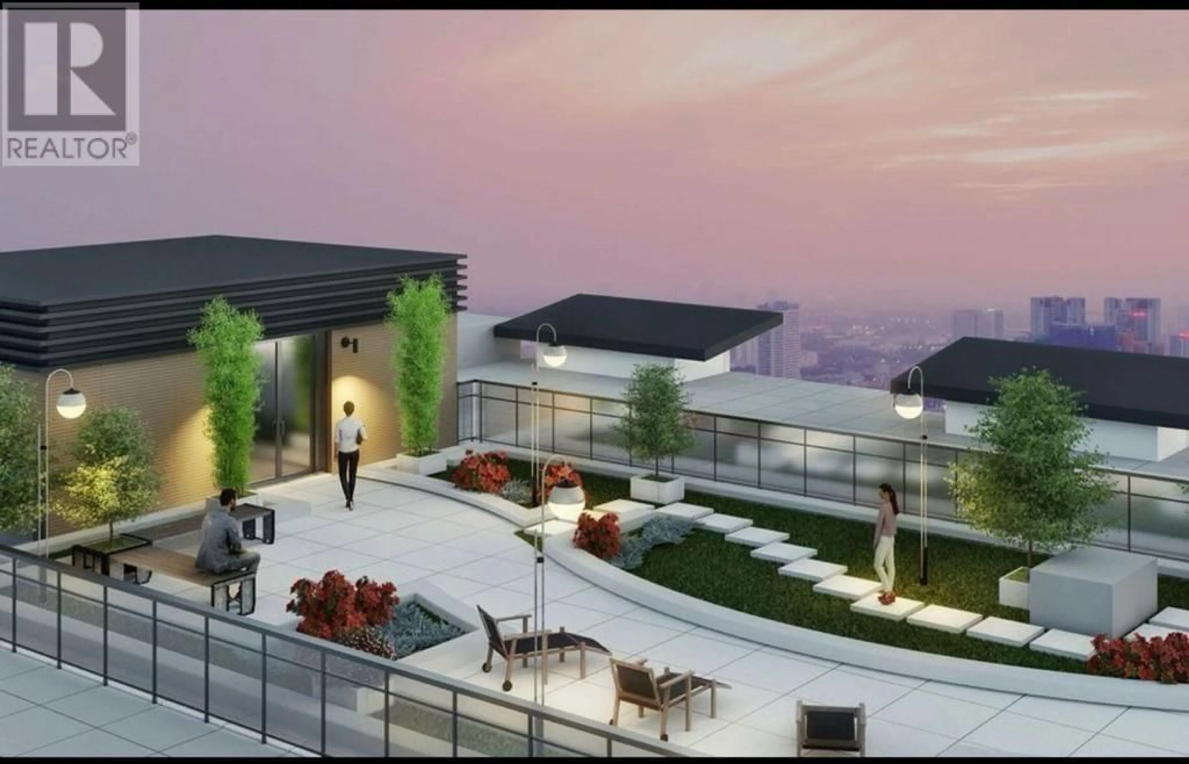 Patio, mountain view for 204 - 5535 HASTING STREET STREET, Burnaby British Columbia V5B1R2