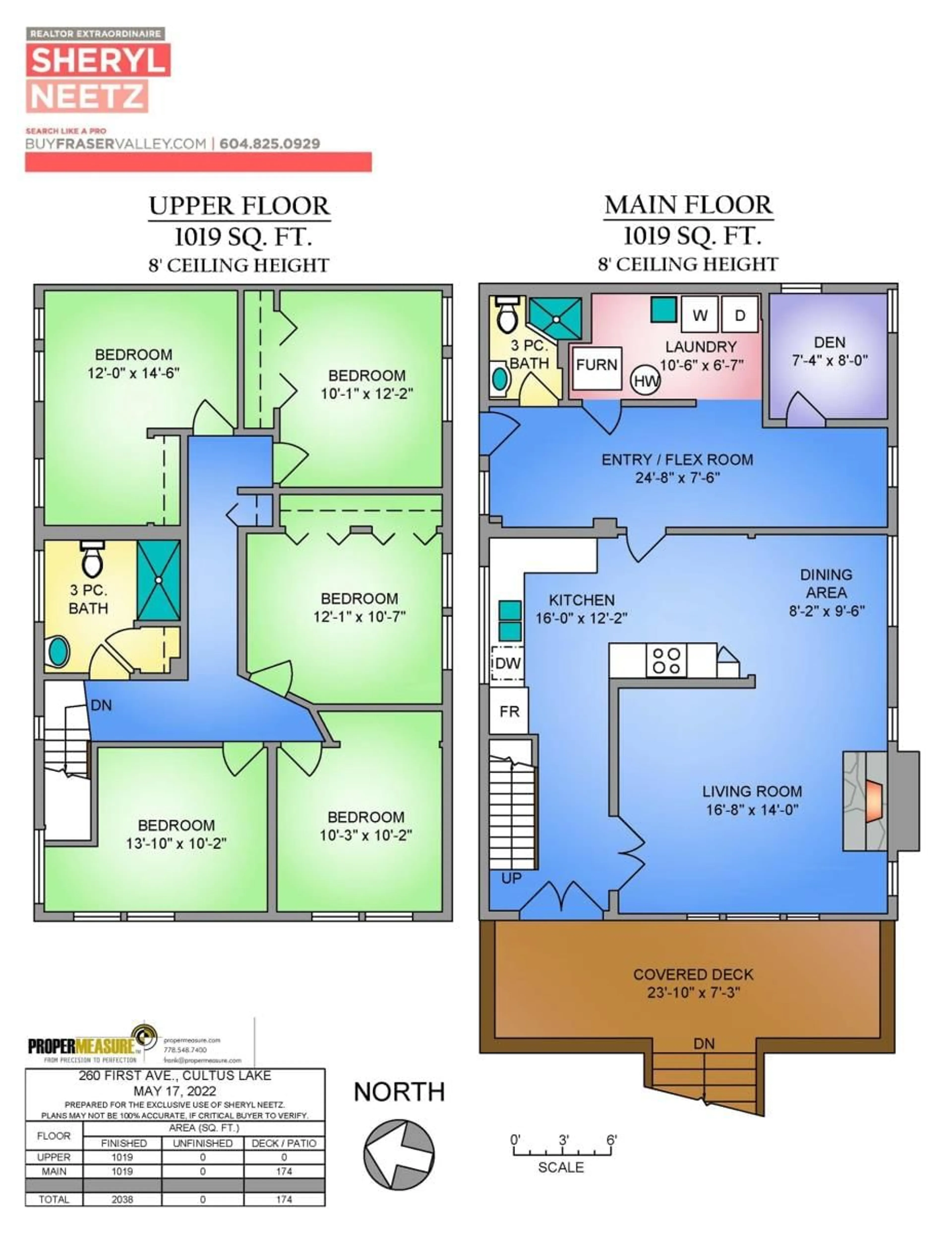 Floor plan for 260 FIRST AVENUE, Cultus Lake British Columbia V2R4Z4