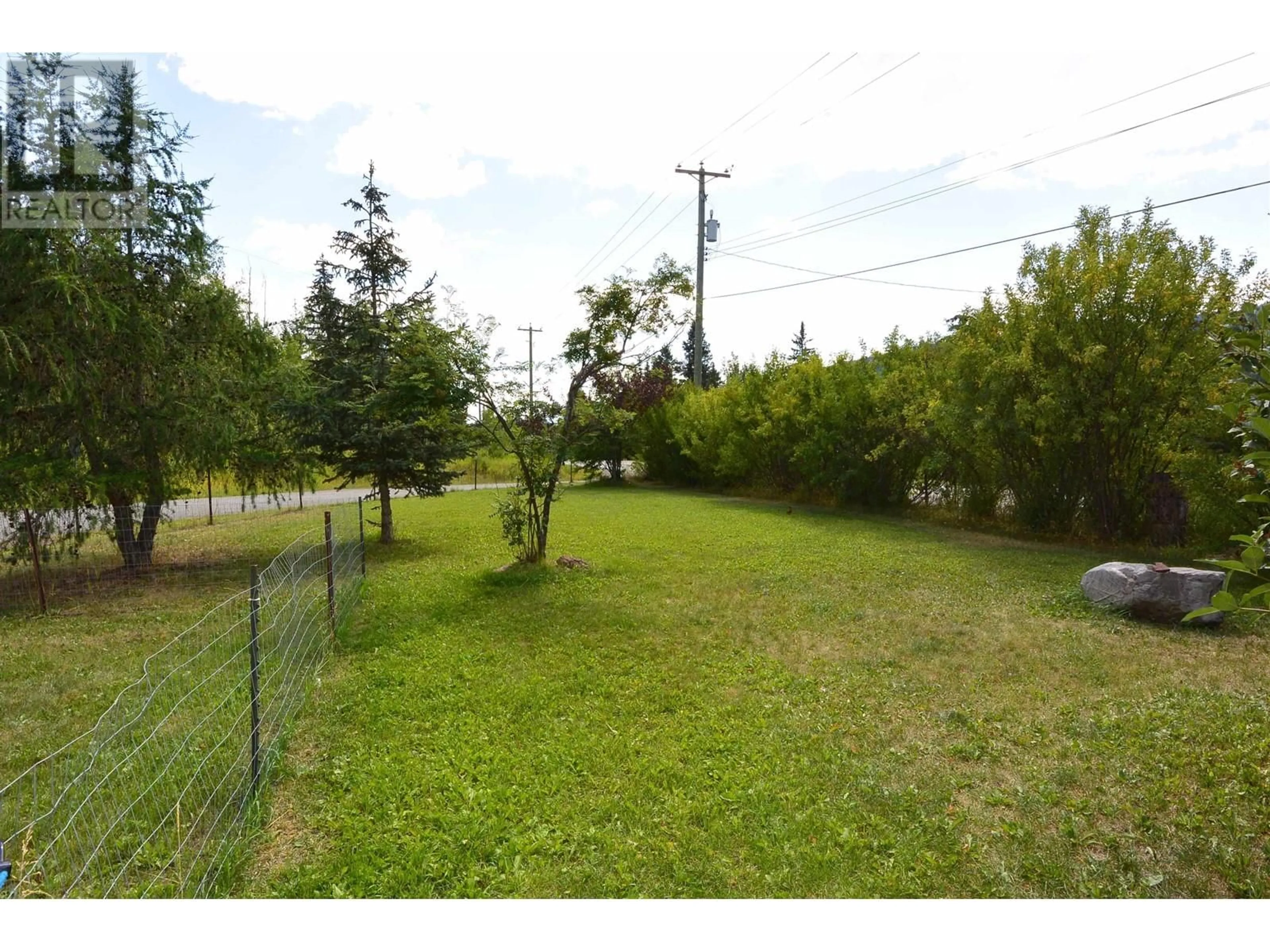 Patio, the fenced backyard for 3241 BANFF AVENUE, Smithers British Columbia V0J2N3