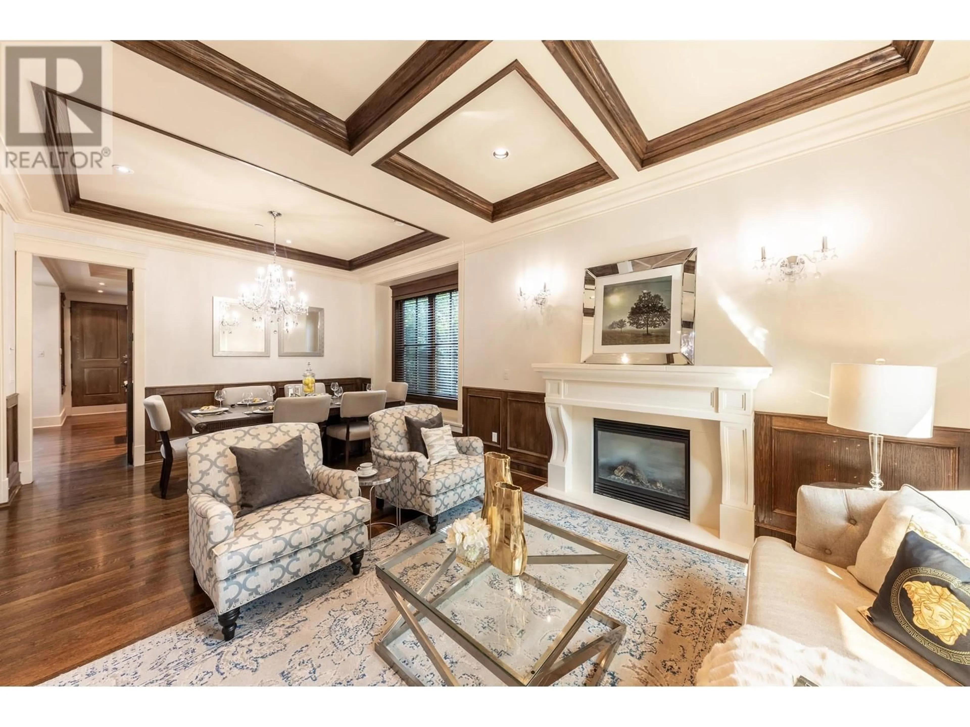 Living room with furniture, wood/laminate floor for 3617 35TH AVENUE, Vancouver British Columbia V6N2N6