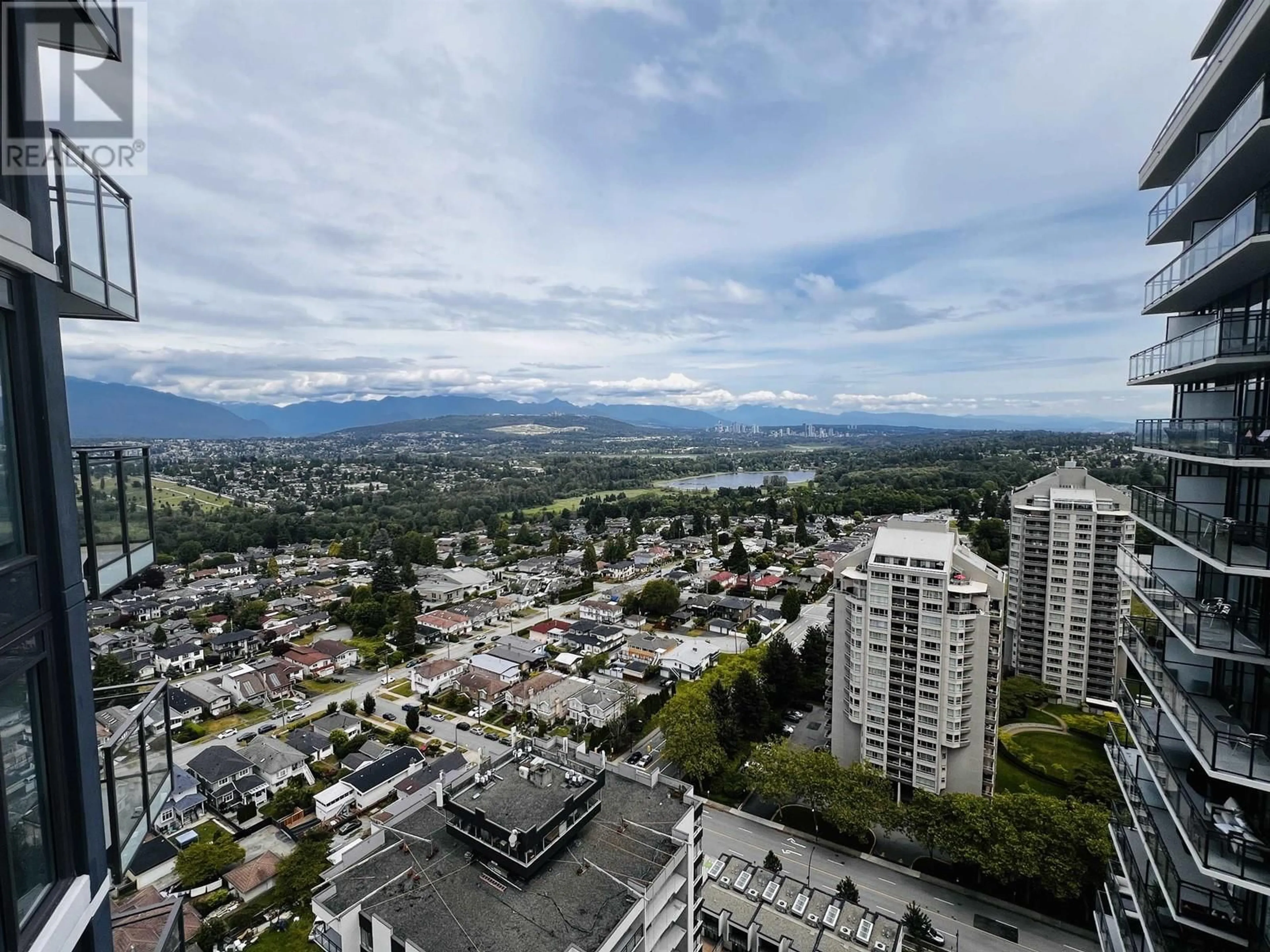 A pic from exterior of the house or condo, the view of city buildings for 2510 4711 HAZEL STREET, Burnaby British Columbia V5H0J9