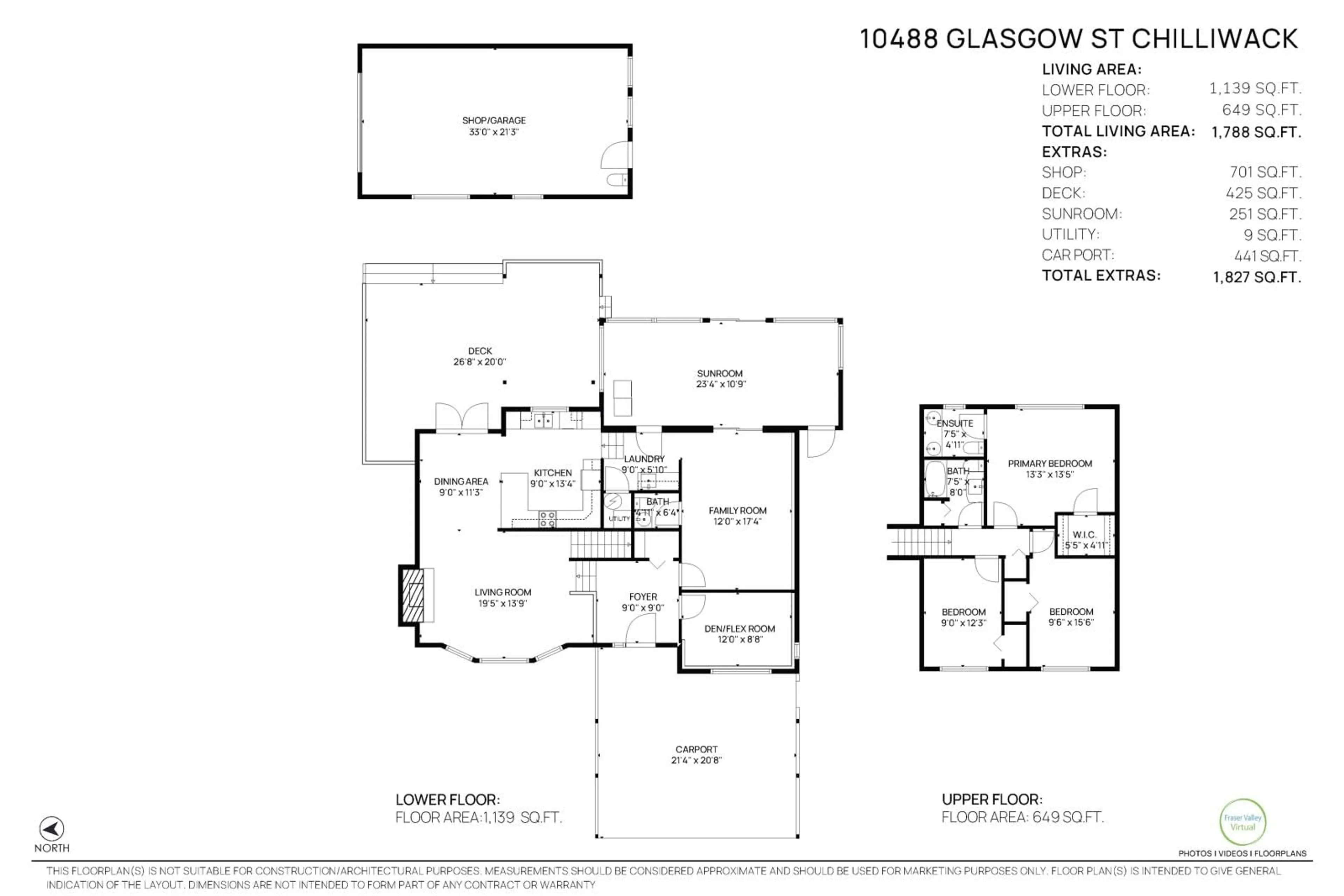 Floor plan for 10488 GLASGOW STREET, Chilliwack British Columbia V2P6T3