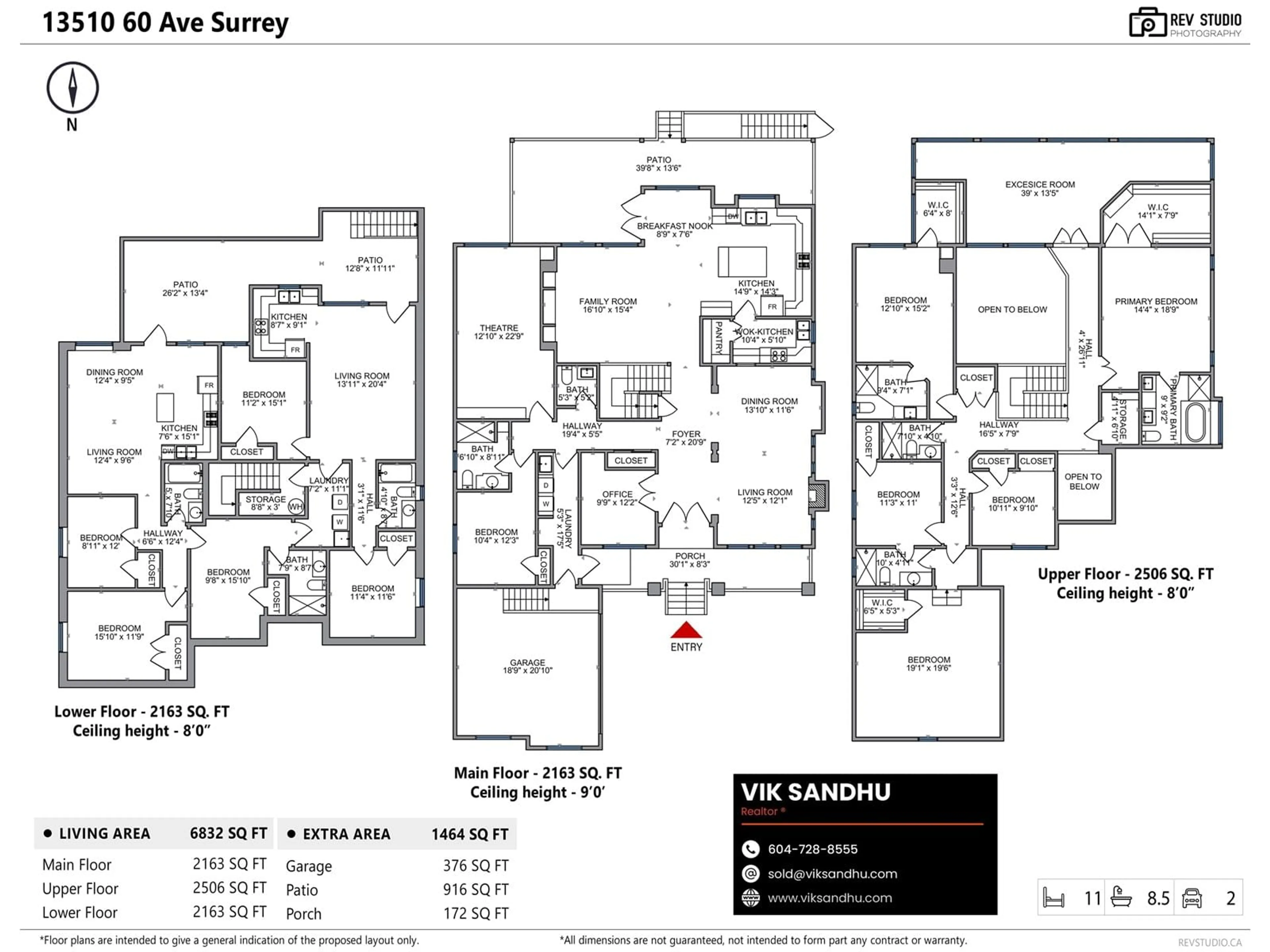 Floor plan for 13510 60 AVENUE, Surrey British Columbia V3X2M5