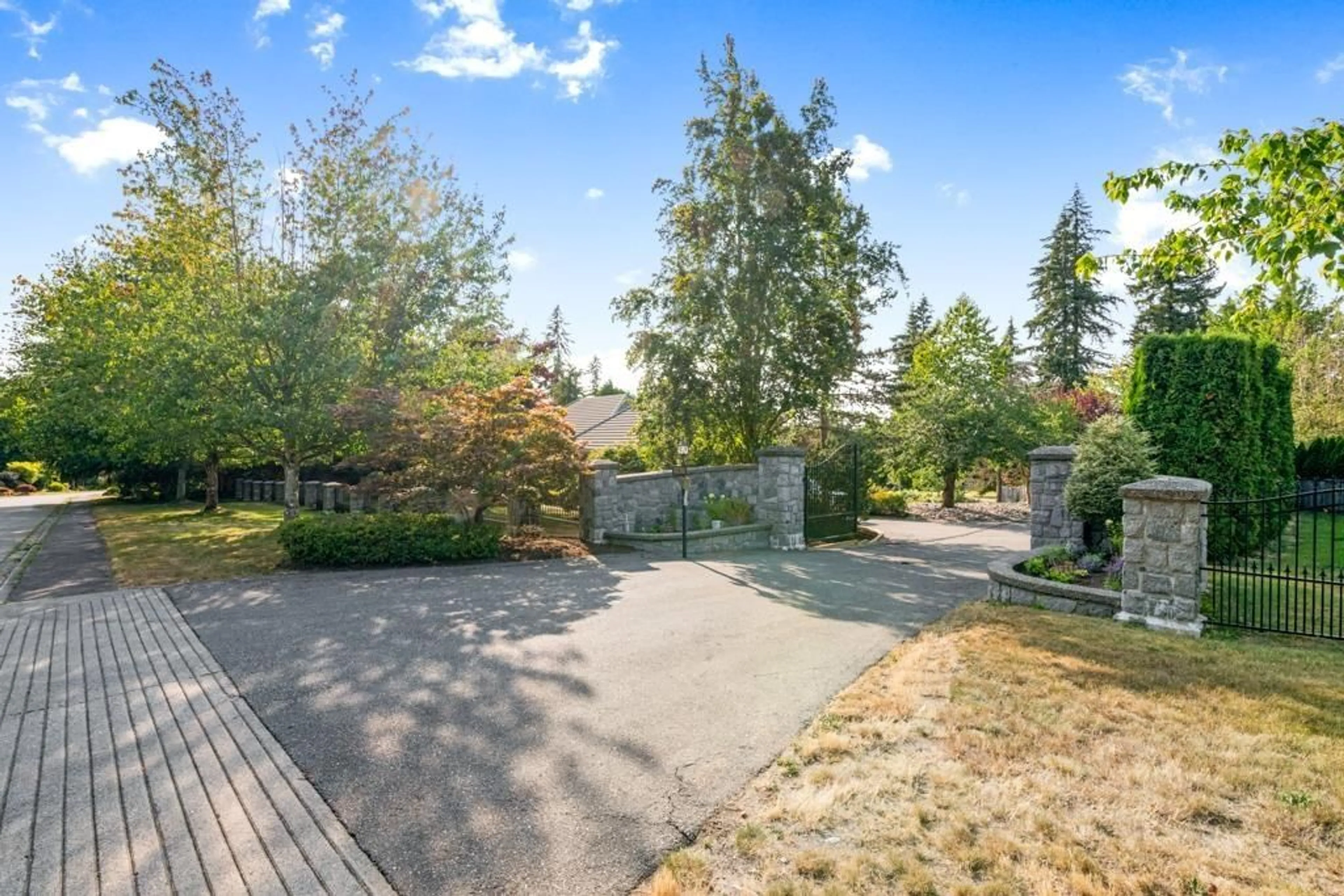 Patio, the fenced backyard for 24629 87 AVENUE, Langley British Columbia V1M2R3