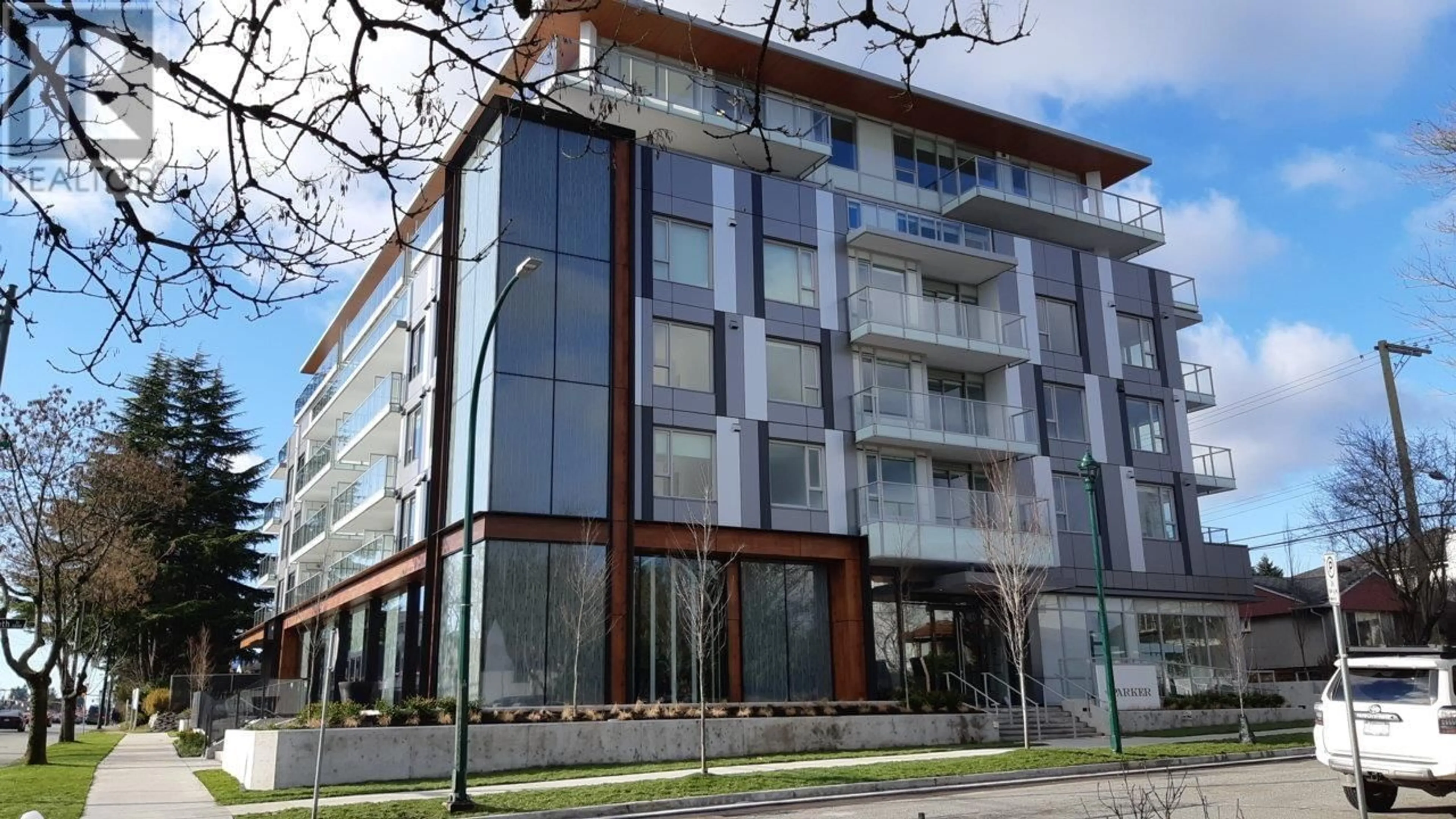 A pic from exterior of the house or condo, the front or back of building for 603 5693 ELIZABETH STREET, Vancouver British Columbia V5Y3K1