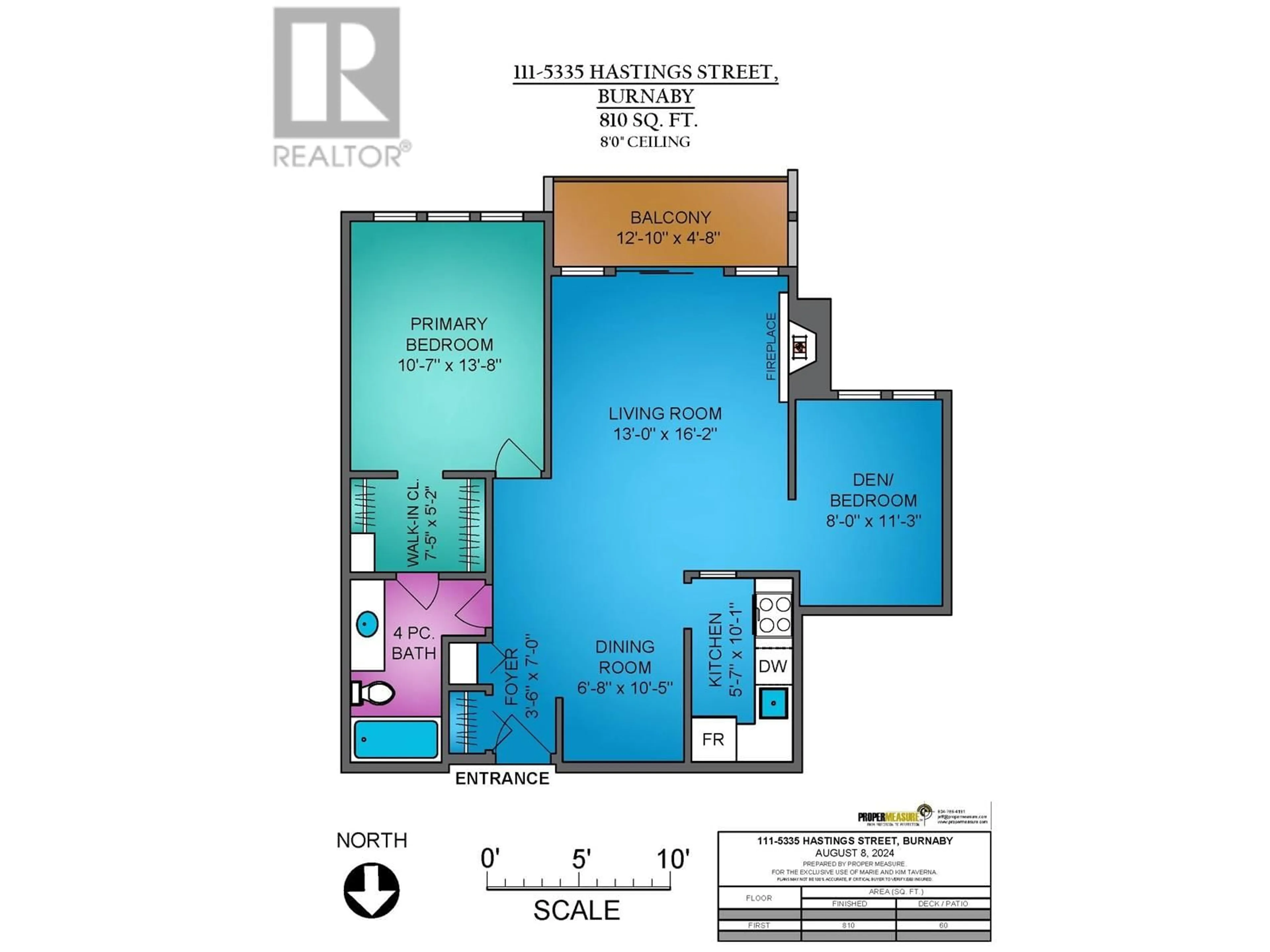 Floor plan for 111 5335 HASTINGS STREET, Burnaby British Columbia V5B1P9