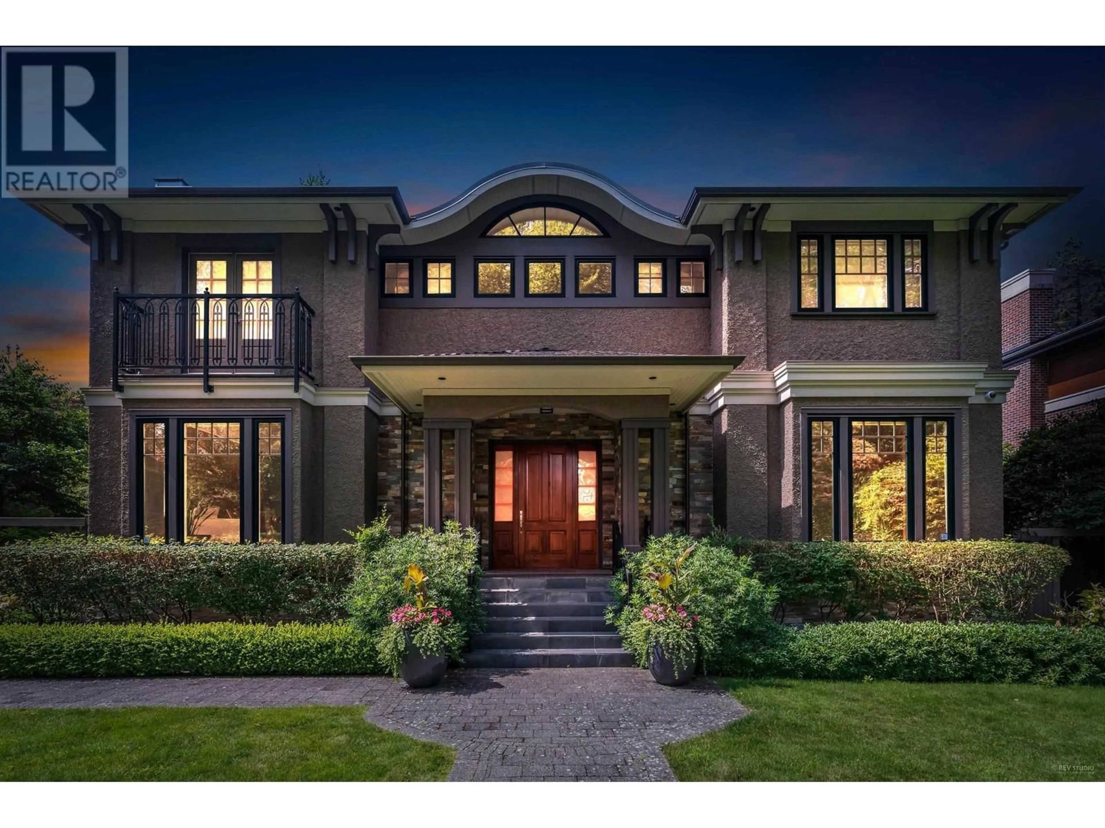 Home with brick exterior material for 5961 CHURCHILL STREET, Vancouver British Columbia V6M3H4