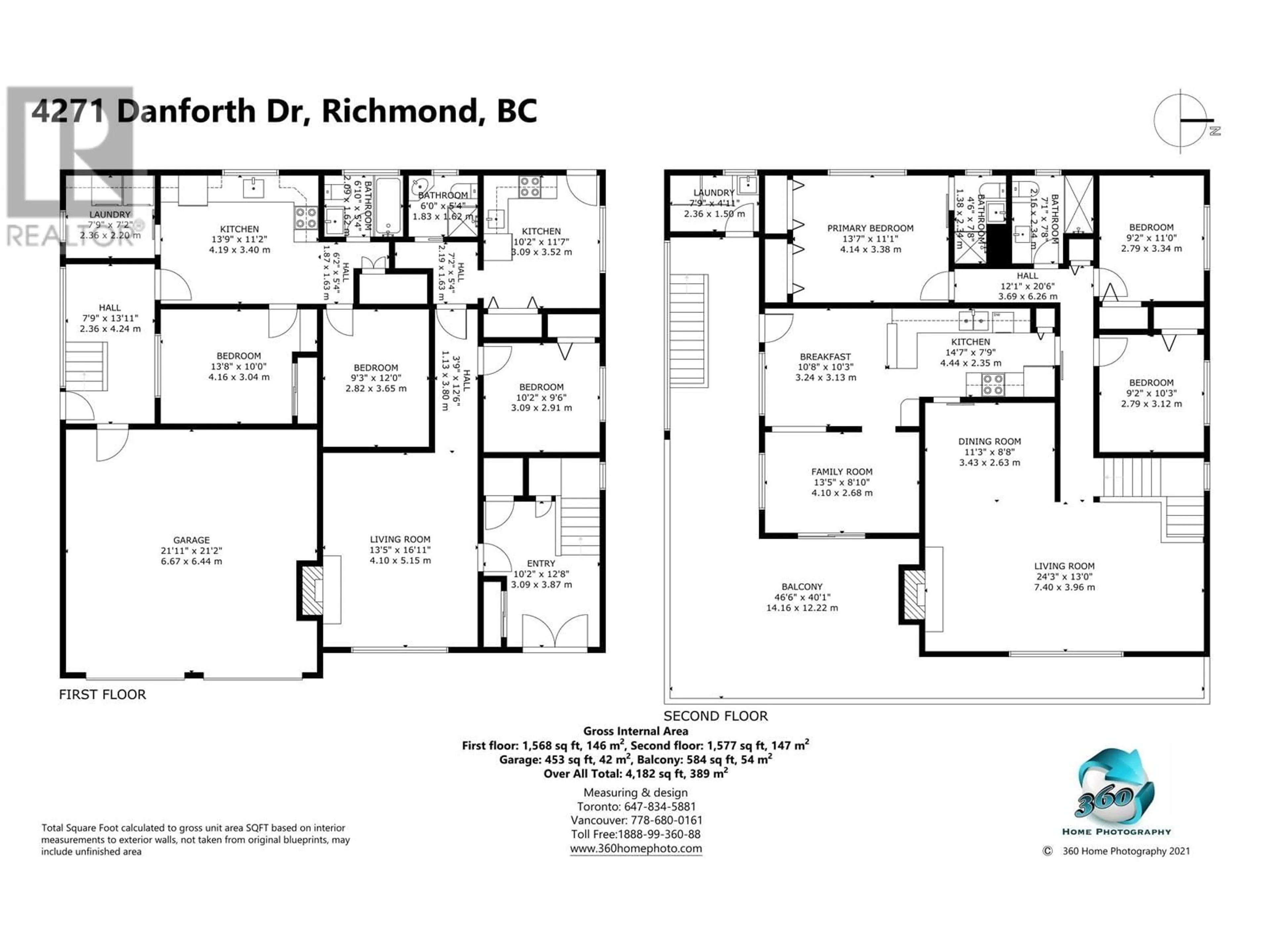 Floor plan for 4271 DANFORTH DRIVE, Richmond British Columbia V6X2X5