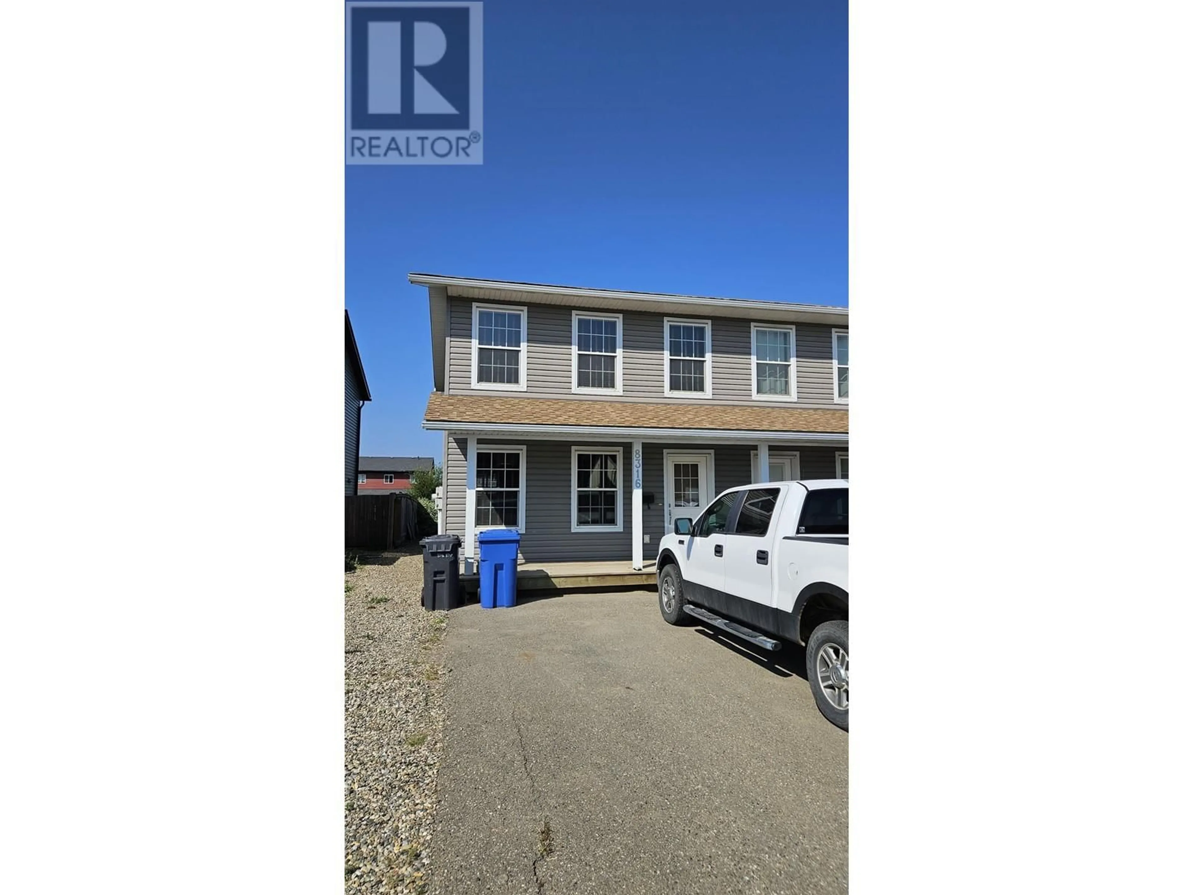 Frontside or backside of a home for 8316 87 STREET, Fort St. John British Columbia V1J0H4