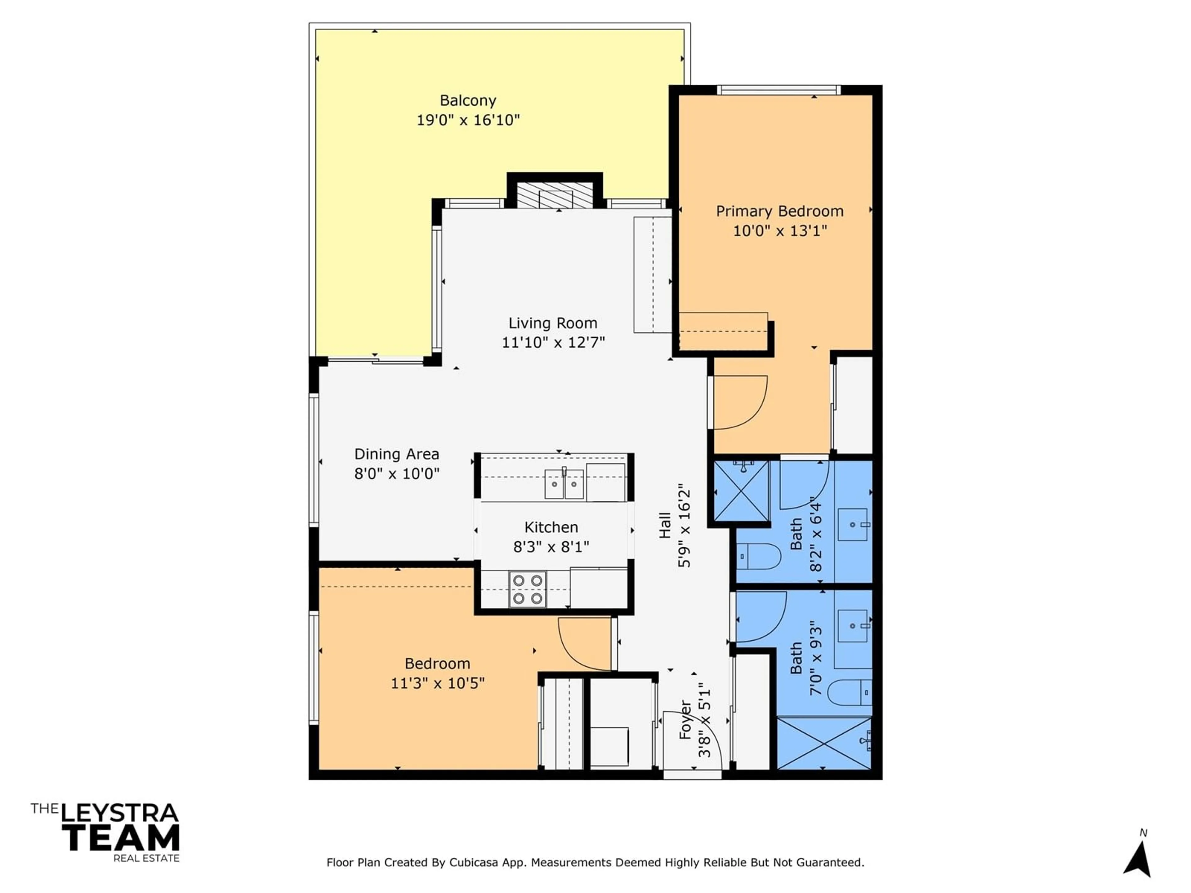 Floor plan for 411 6359 198 STREET, Langley British Columbia V2Y2E3