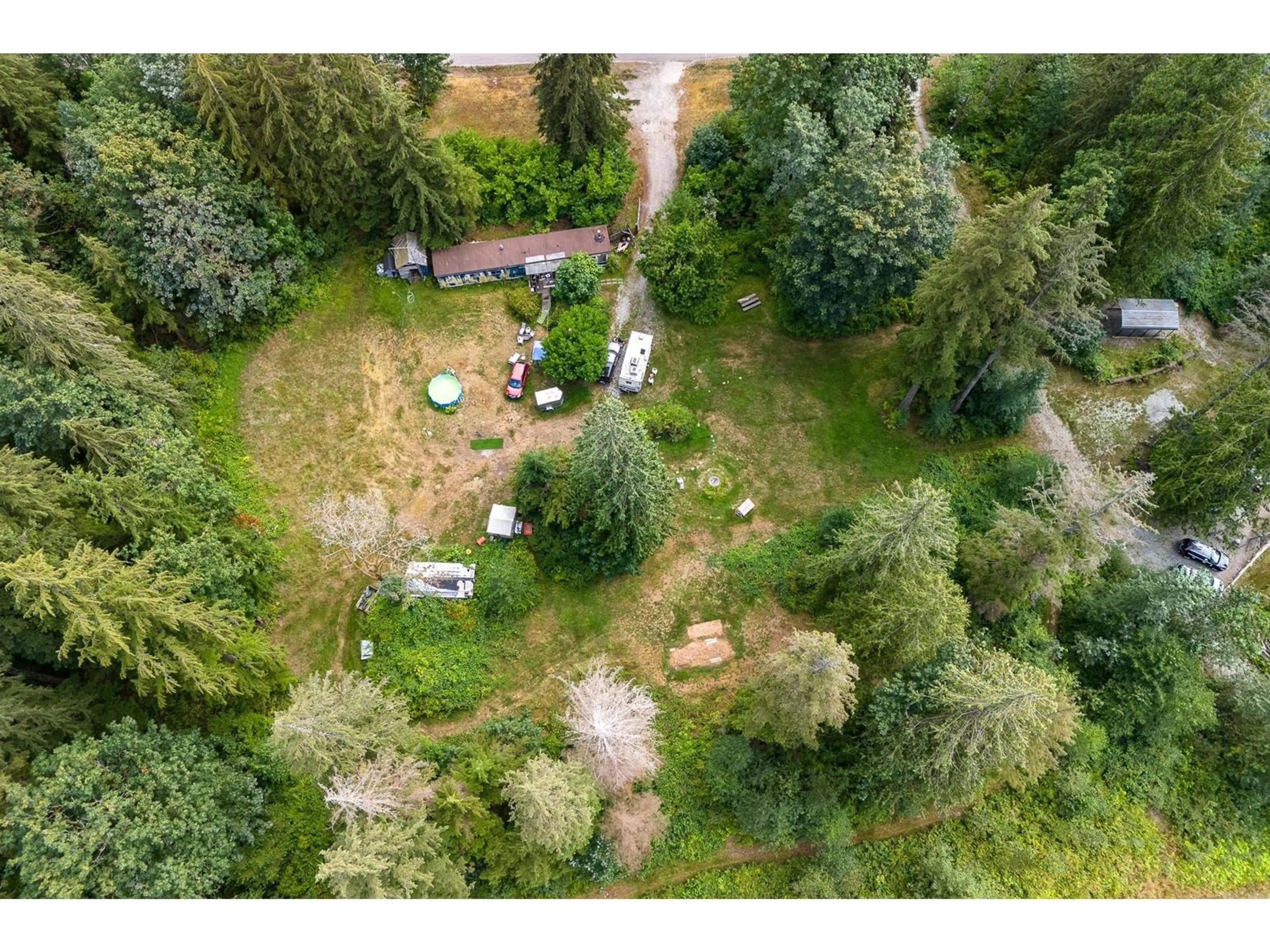A pic from outside/outdoor area/front of a property/back of a property/a pic from drone, forest/trees view for 36111 RIDGEVIEW, Mission British Columbia V2V4J1