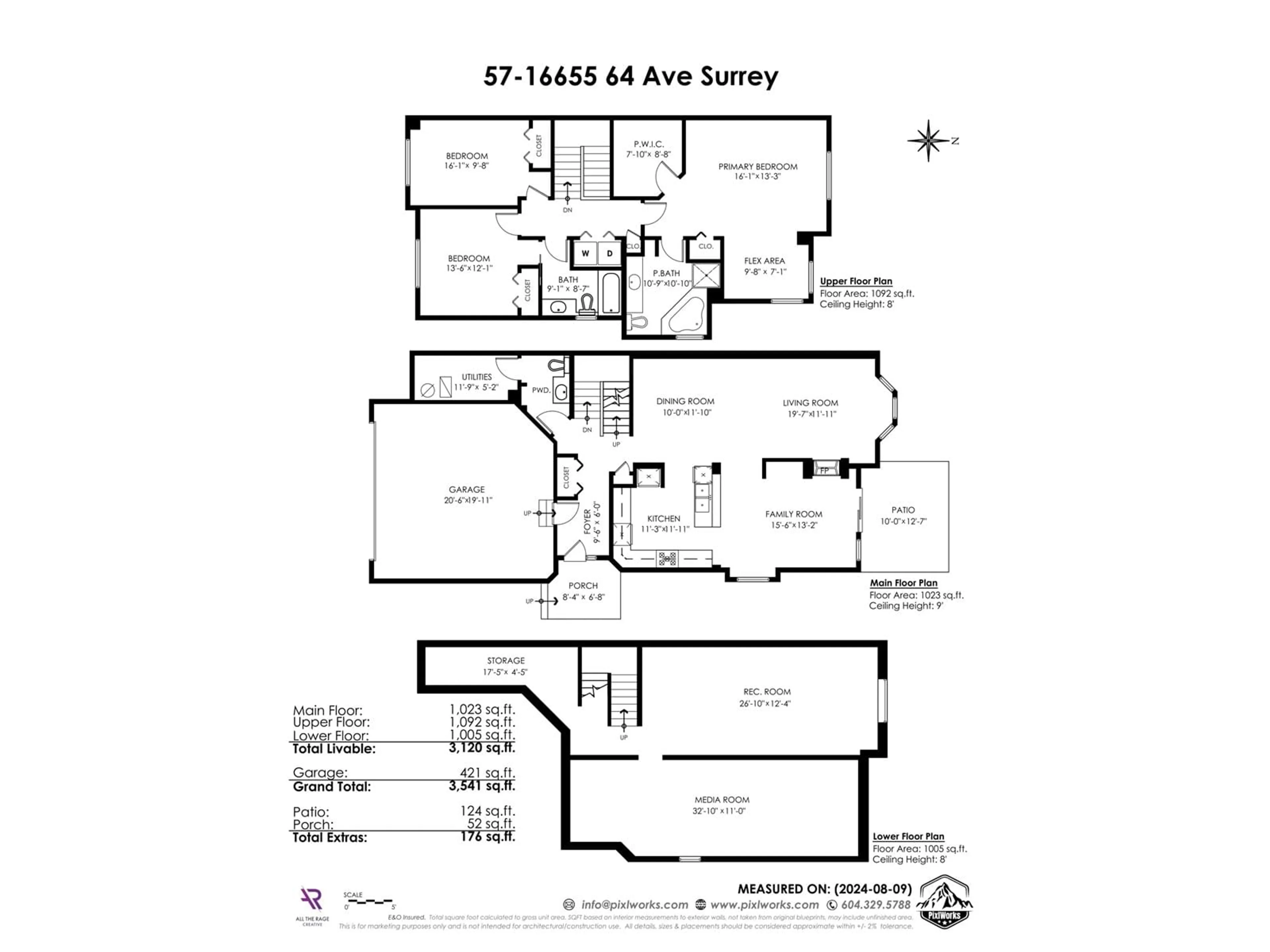 Floor plan for 57 16655 64 AVENUE, Surrey British Columbia V3S3V1