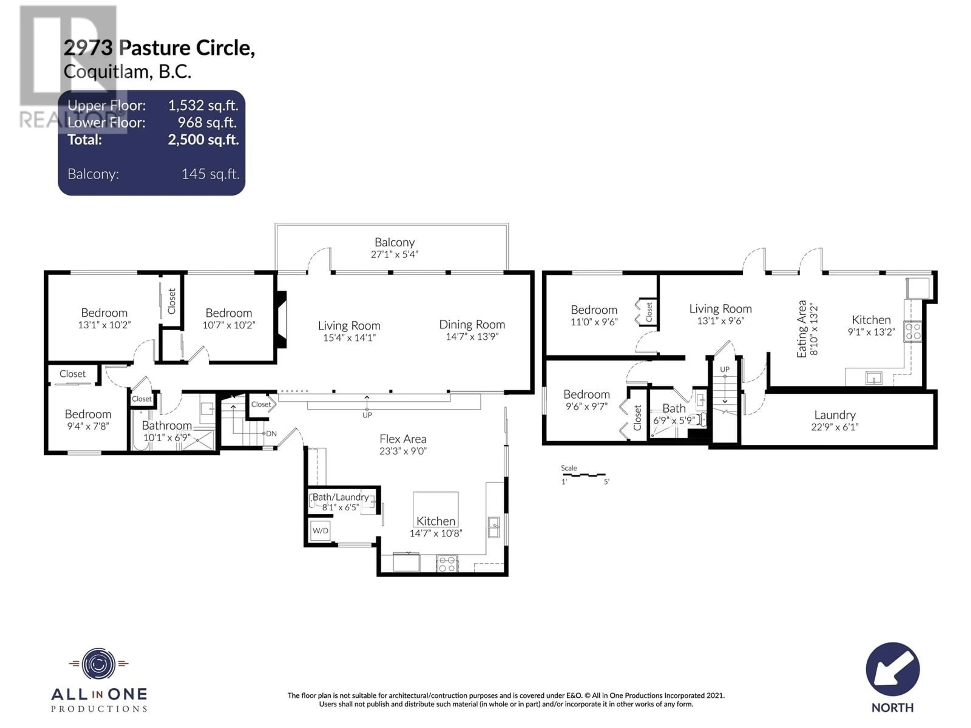 Floor plan for 2973 PASTURE CIRCLE, Coquitlam British Columbia V3C2C3