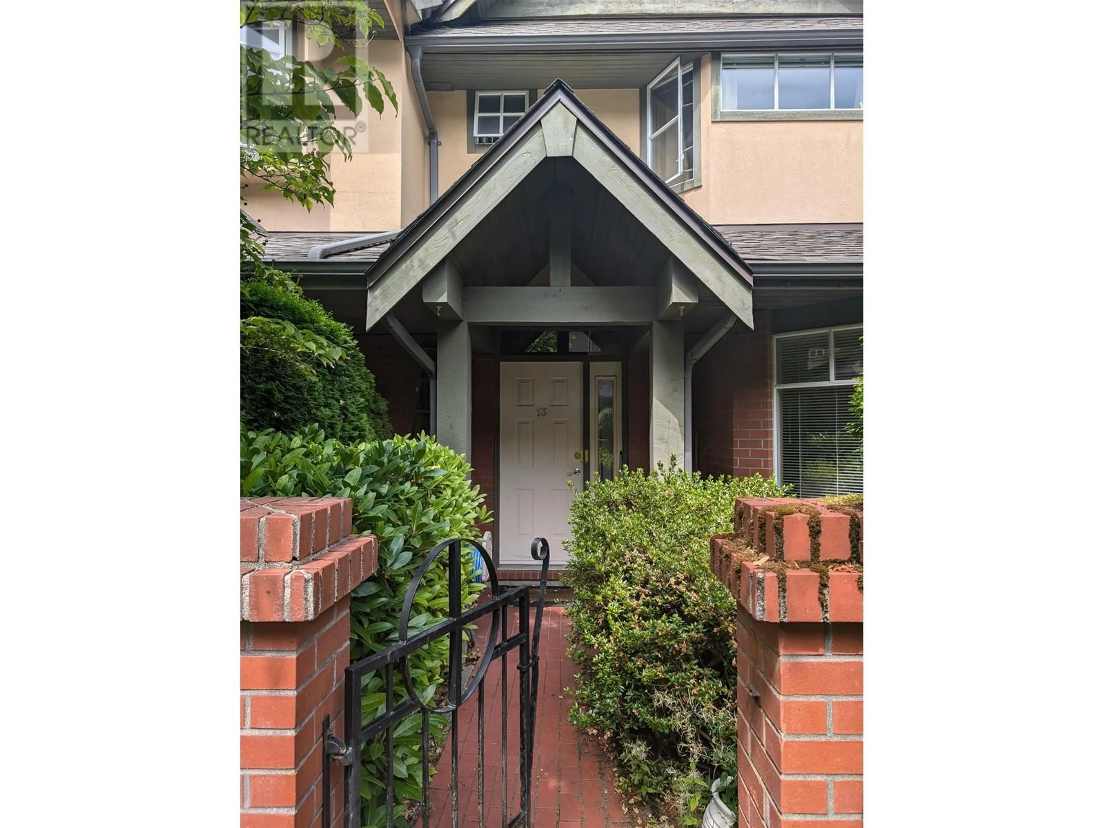 A pic from exterior of the house or condo, the street view for 13 5880 HAMPTON PLACE, Vancouver British Columbia V6T2E9