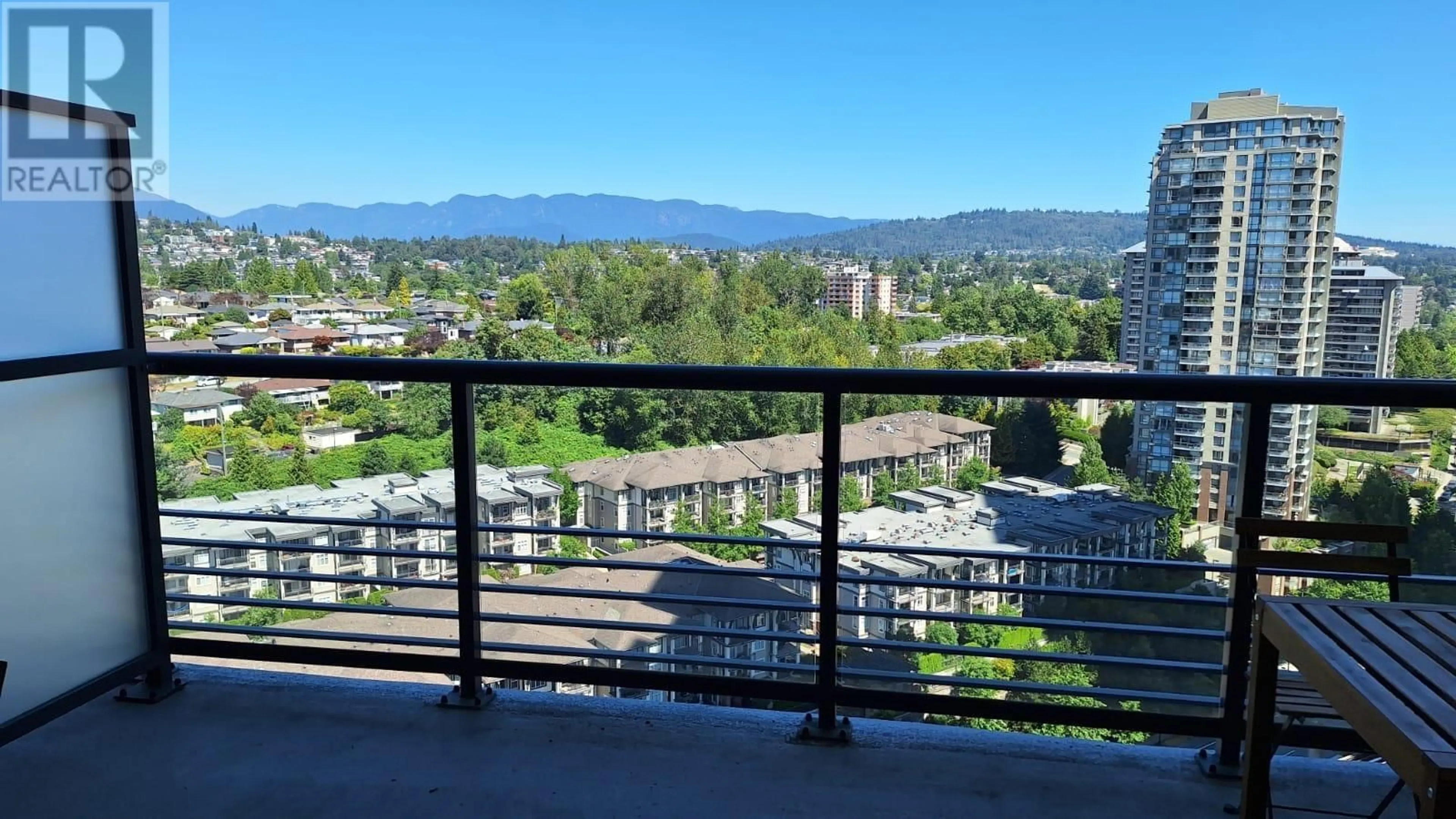 Balcony in the apartment, the view of mountain for 1908 4720 LOUGHEED HIGHWAY, Burnaby British Columbia V5C0M8