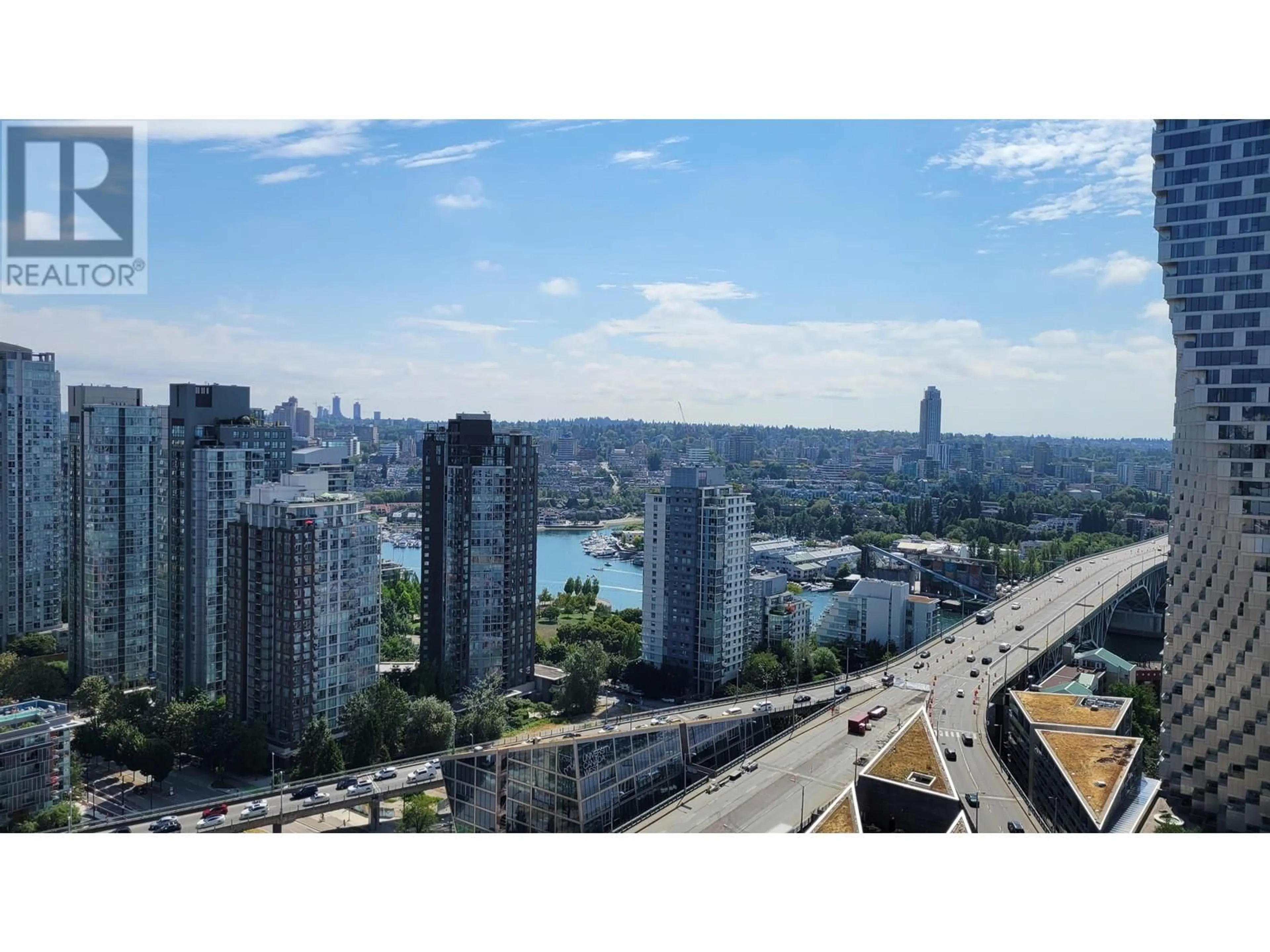 A pic from exterior of the house or condo, the view of city buildings for 3005 1351 CONTINENTAL STREET, Vancouver British Columbia V6Z0C6