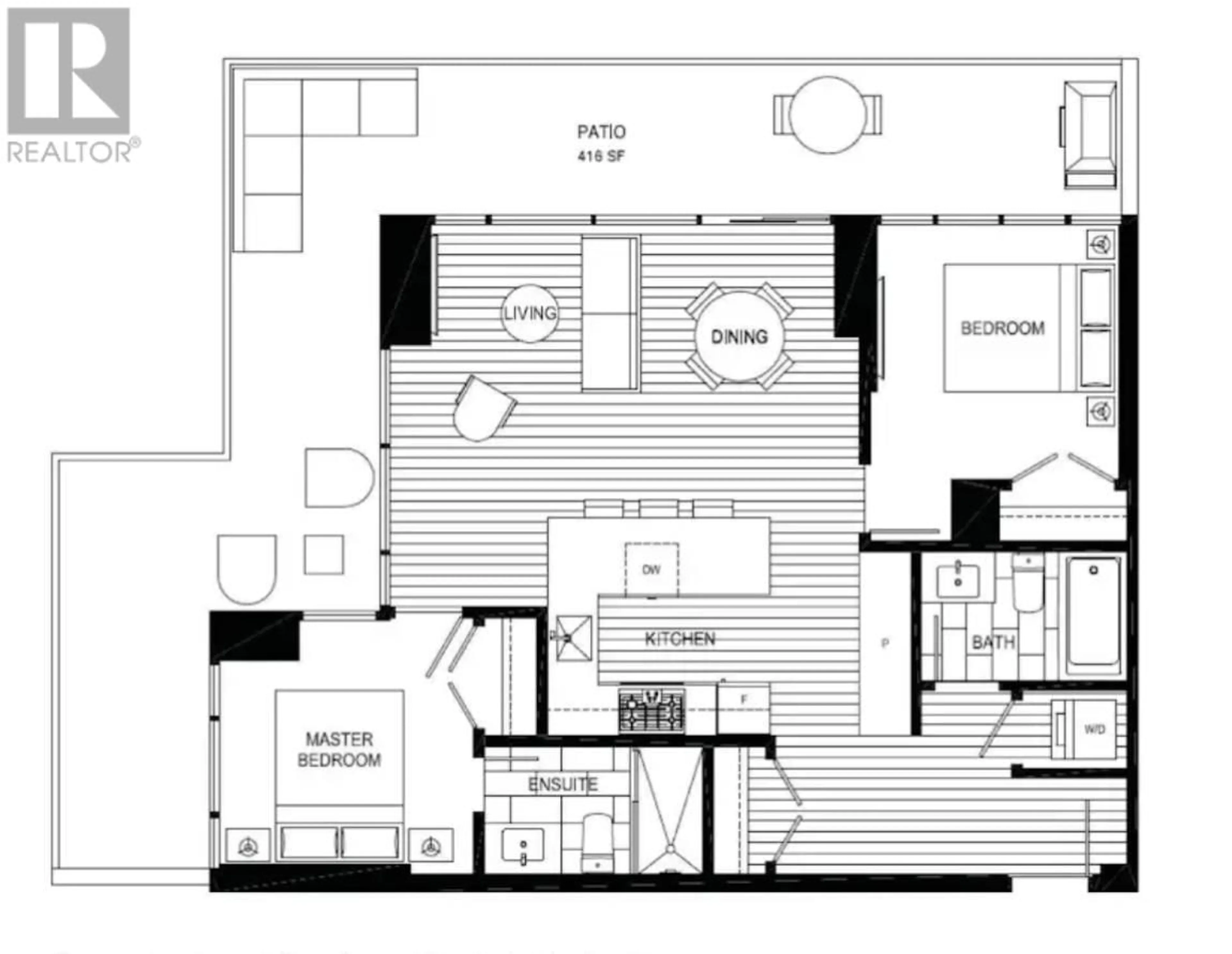 Floor plan for 2303 6288 CASSIE AVENUE, Burnaby British Columbia V5H0H7